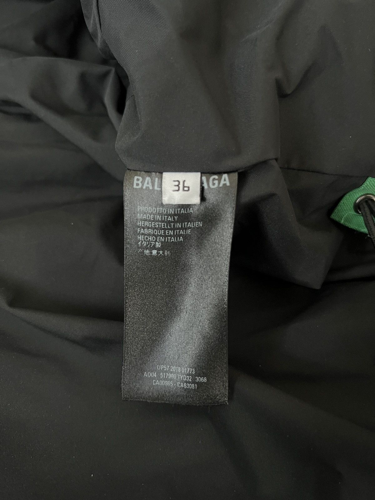 Balenciaga Balenciaga Black Swing Parka Jacket Size US M / EU 48-50 / 2 - 13 Thumbnail
