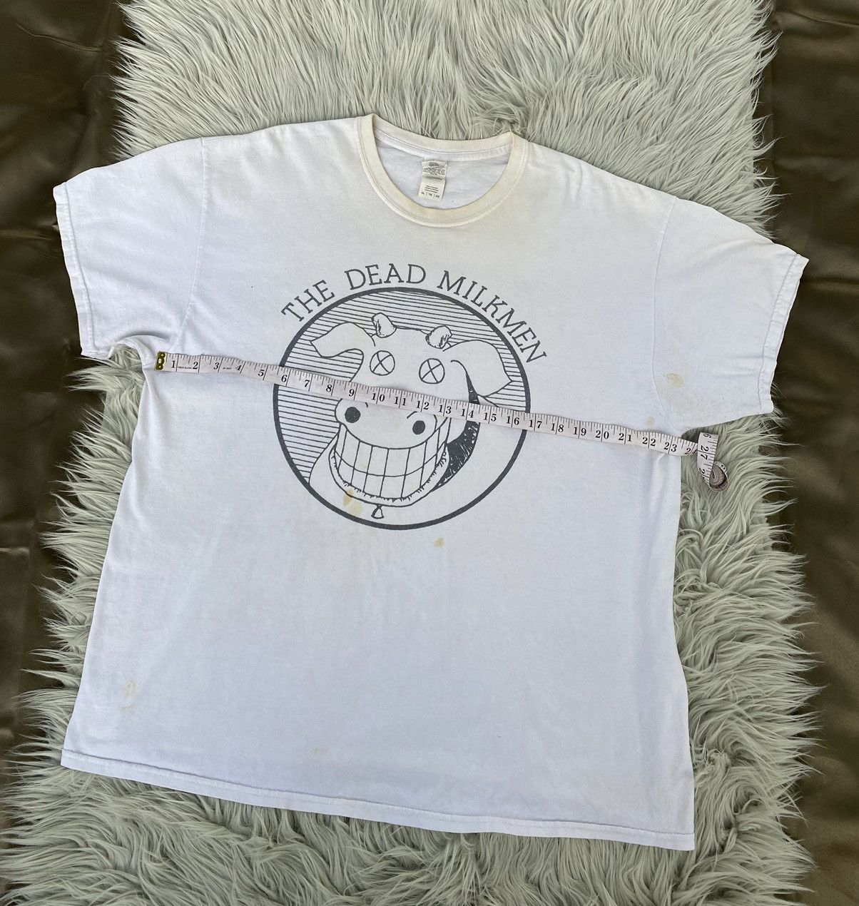 Gildan Thrashed The Dead Milkmen Tshirt 100% Cotton XL Size US XL / EU 56 / 4 - 6 Thumbnail