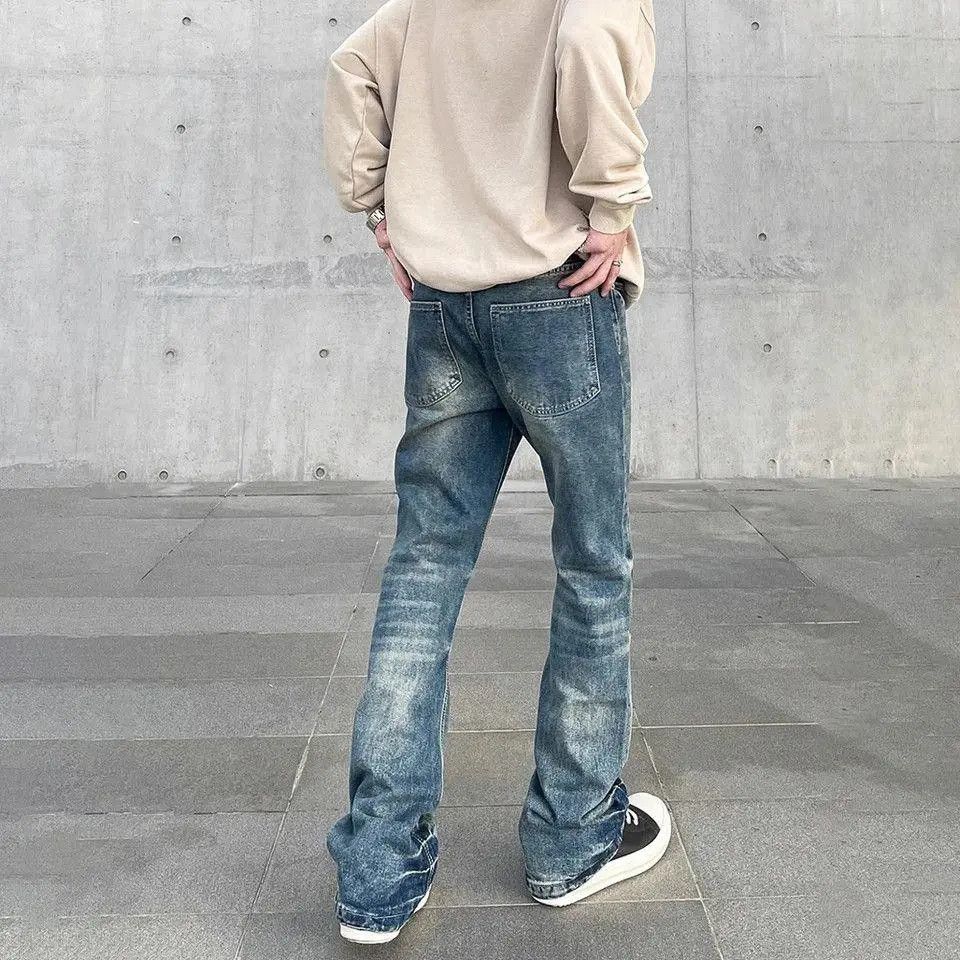Japanese Brand × Jean Stacked Skinny Blue Denim Jeans Size US 32 / EU 48 - 4 Thumbnail