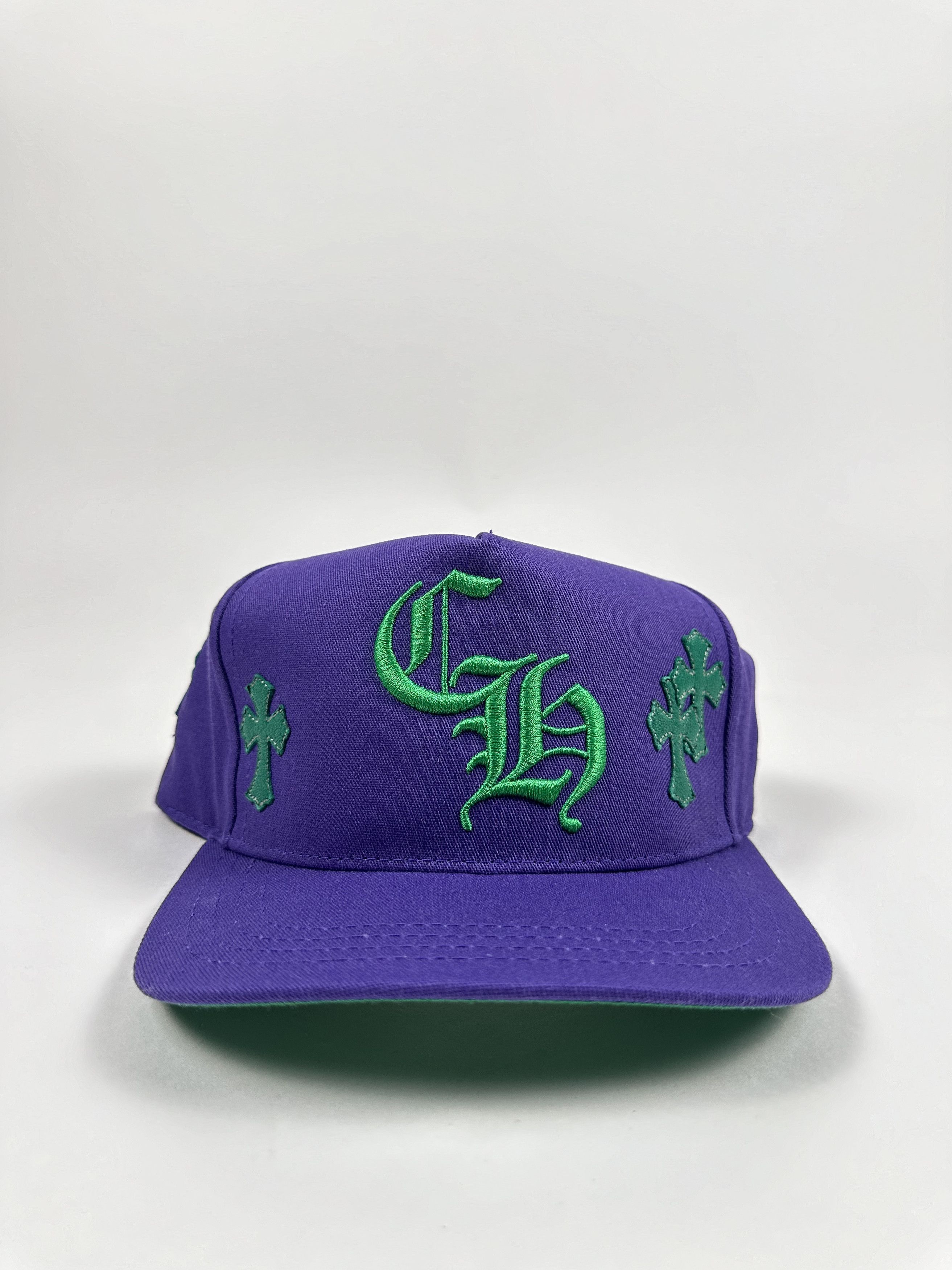image of Chrome Hearts Purple Cross Hat, Men's