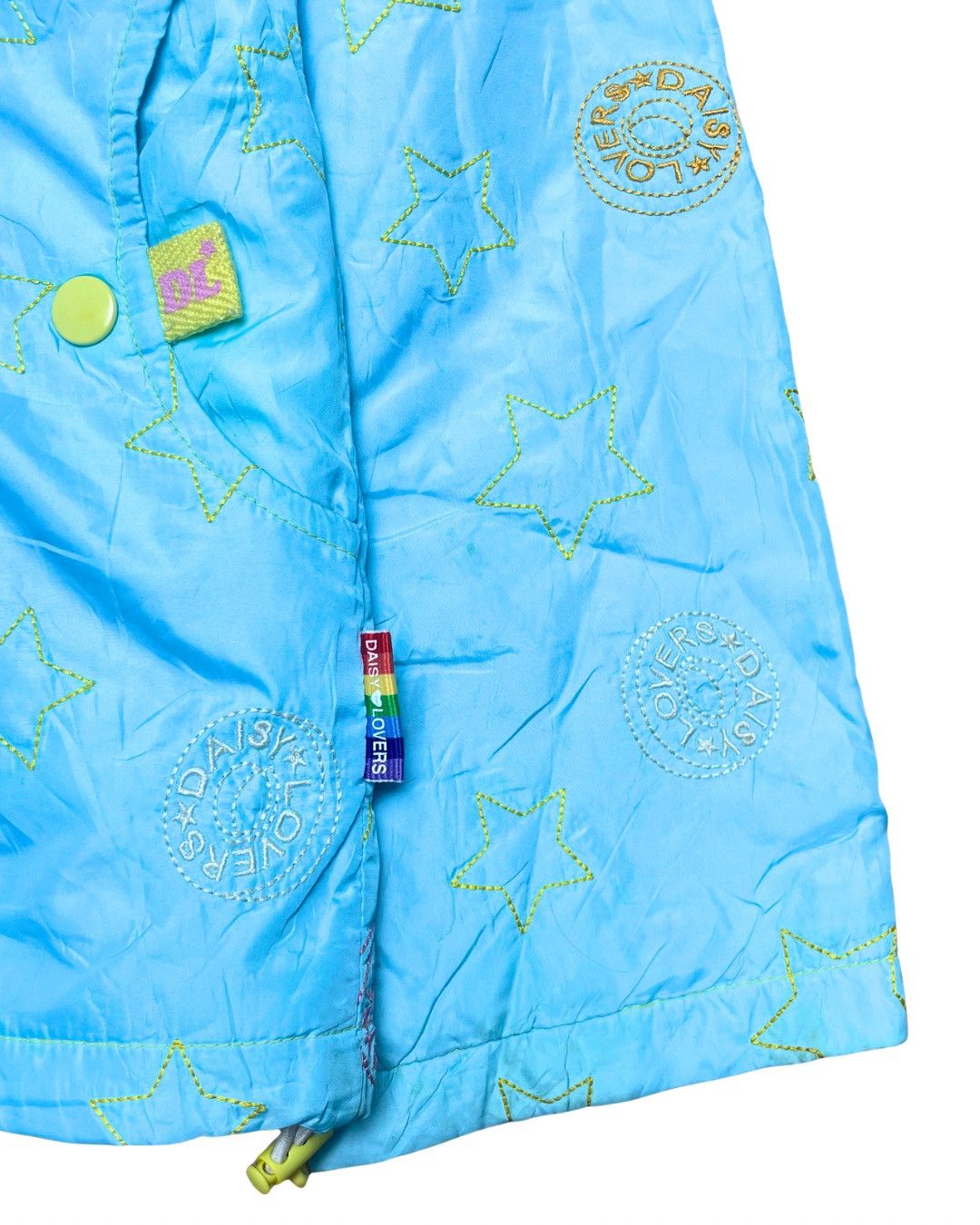Japanese Brand Daisy Lovers Star & Coin Faux Fur Trimmed Puffer Jacket Size M / US 6-8 / IT 42-44 - 3 Thumbnail