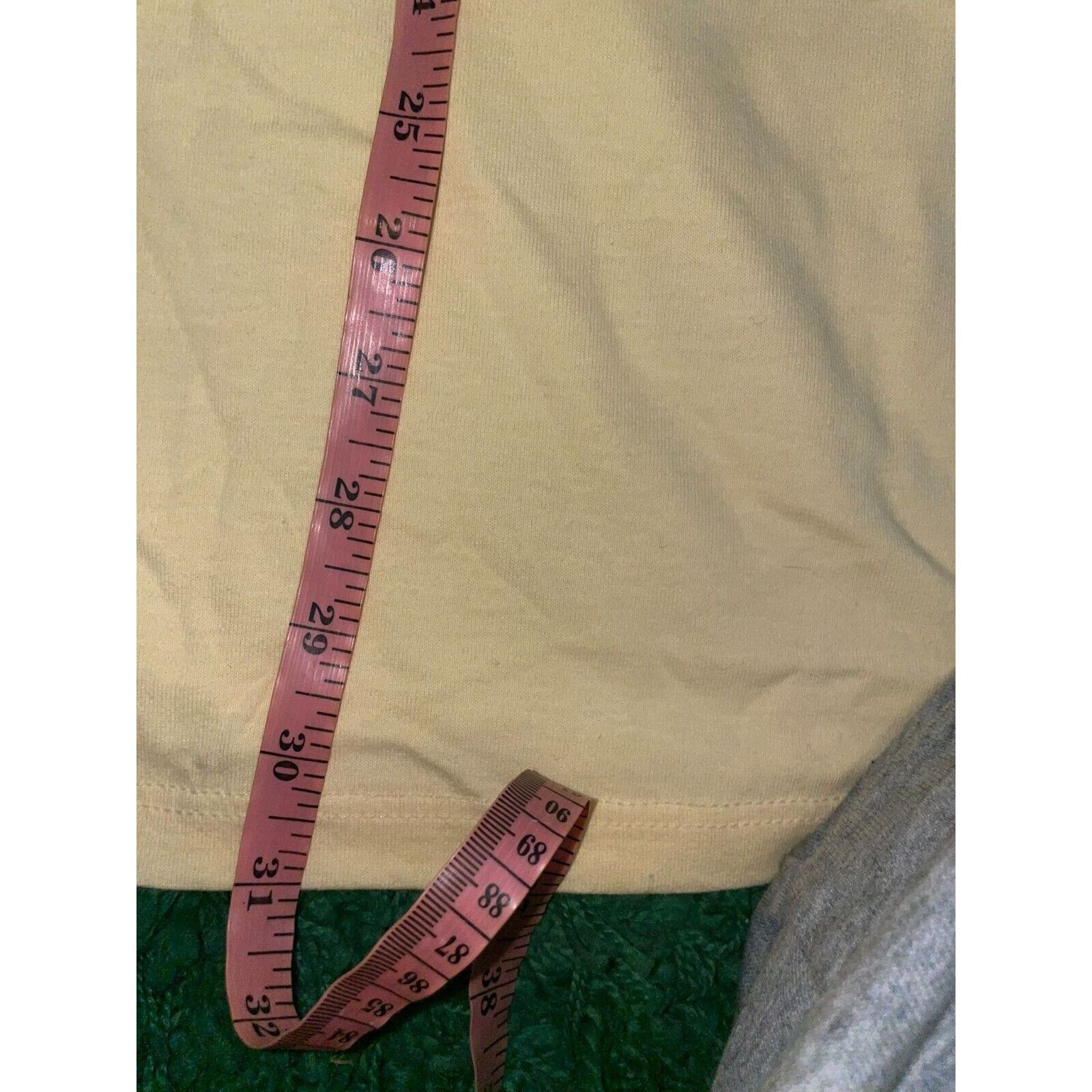 Jerzees Vintage Smoky Mountains Shirt Tennessee Yellow Tee 90s Large Size US L / EU 52-54 / 3 - 8 Thumbnail