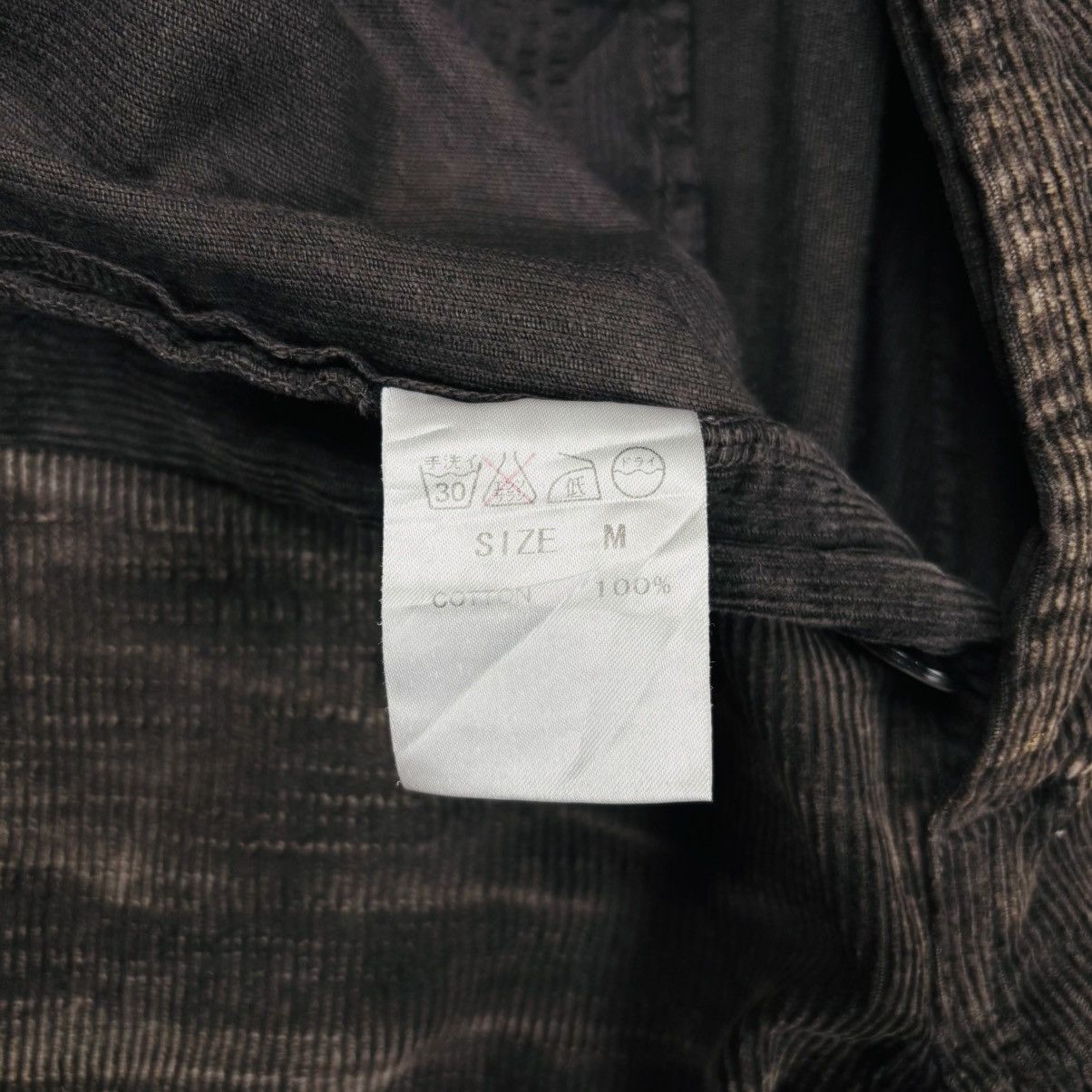 TALKING ABOUT THE ABSTRACTION 2000s Talking About Abstaction Waxed Clawmark Corduroy Pants Size US 29 - 8 Thumbnail