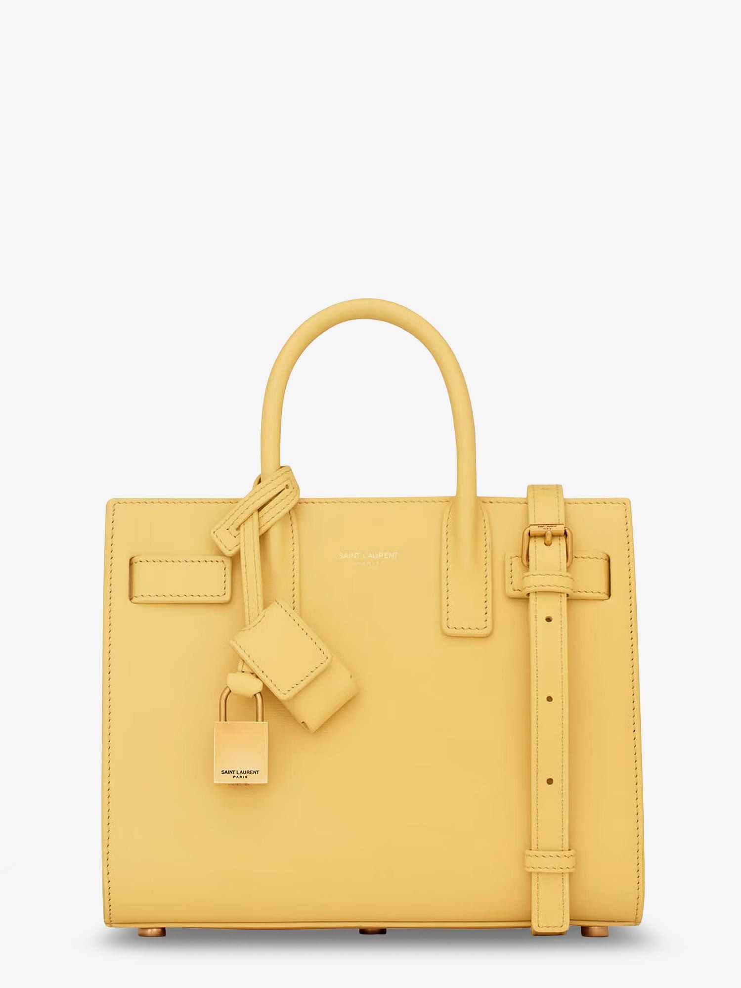 Saint Laurent Paris Sac De Jour Nano Leather Crossbody Bag Size ONE SIZE - 1 Thumbnail