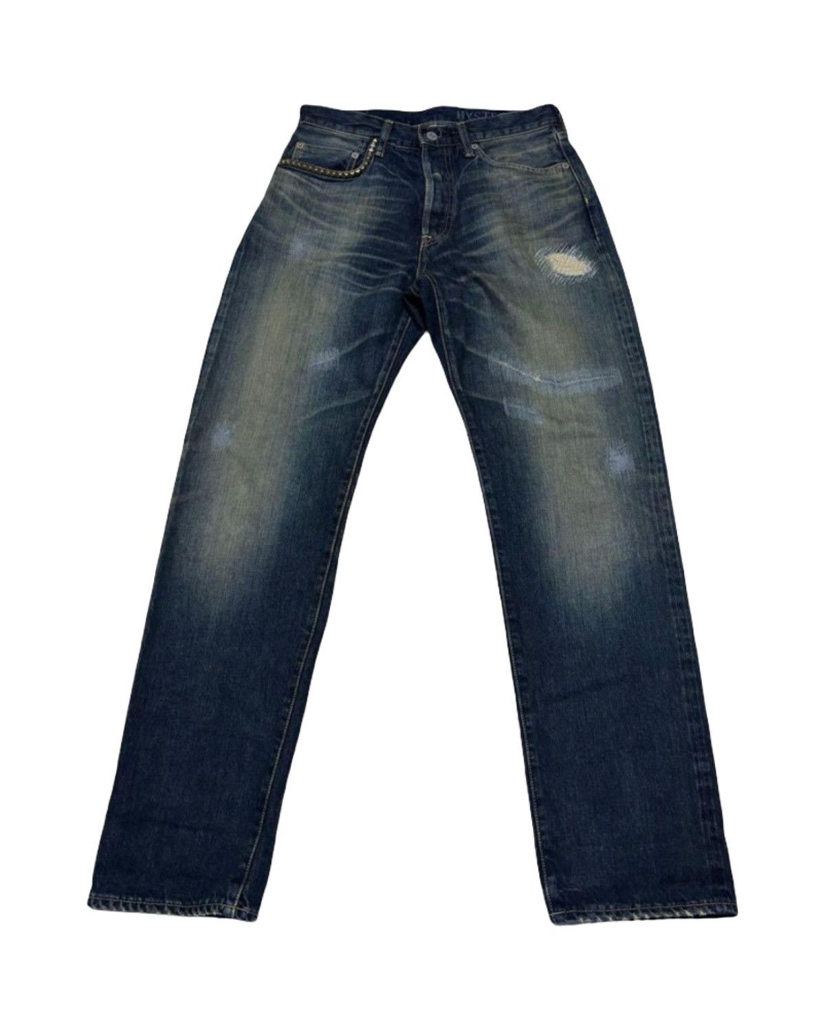 Hysteric Glamour Studded Selvedge Japanese Denim Jeans Size US 29 - 1 Thumbnail