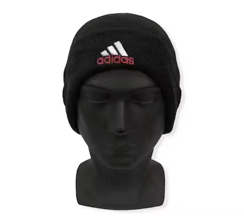 Adidas Vintage Adidas Big Logo beanie Hat Size ONE SIZE - 1 Thumbnail