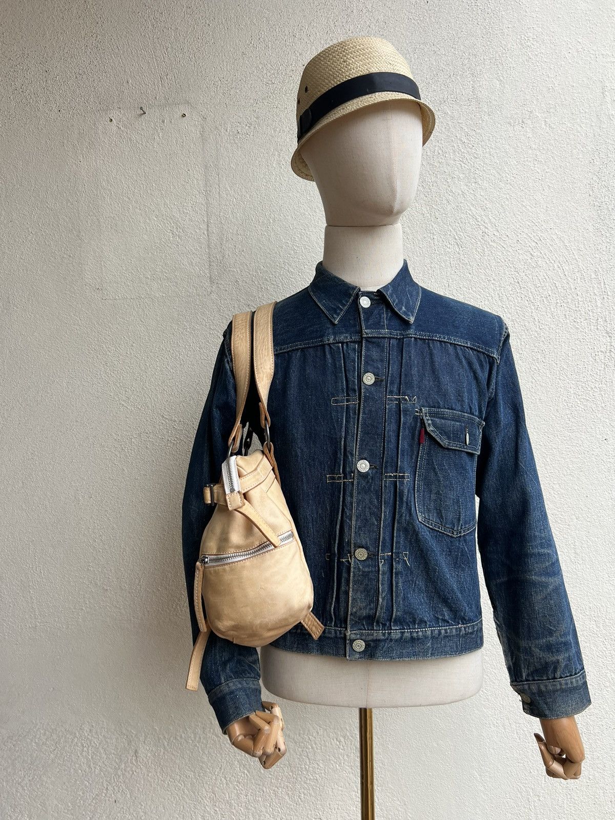 Leather Lily Japan High Quality Leather Patina Bag Size ONE SIZE - 25 Thumbnail