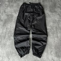 Wilson, Pants, Wilson Advantage Nylon Track Moto Streetwear Baggy Black  Pants 9s
