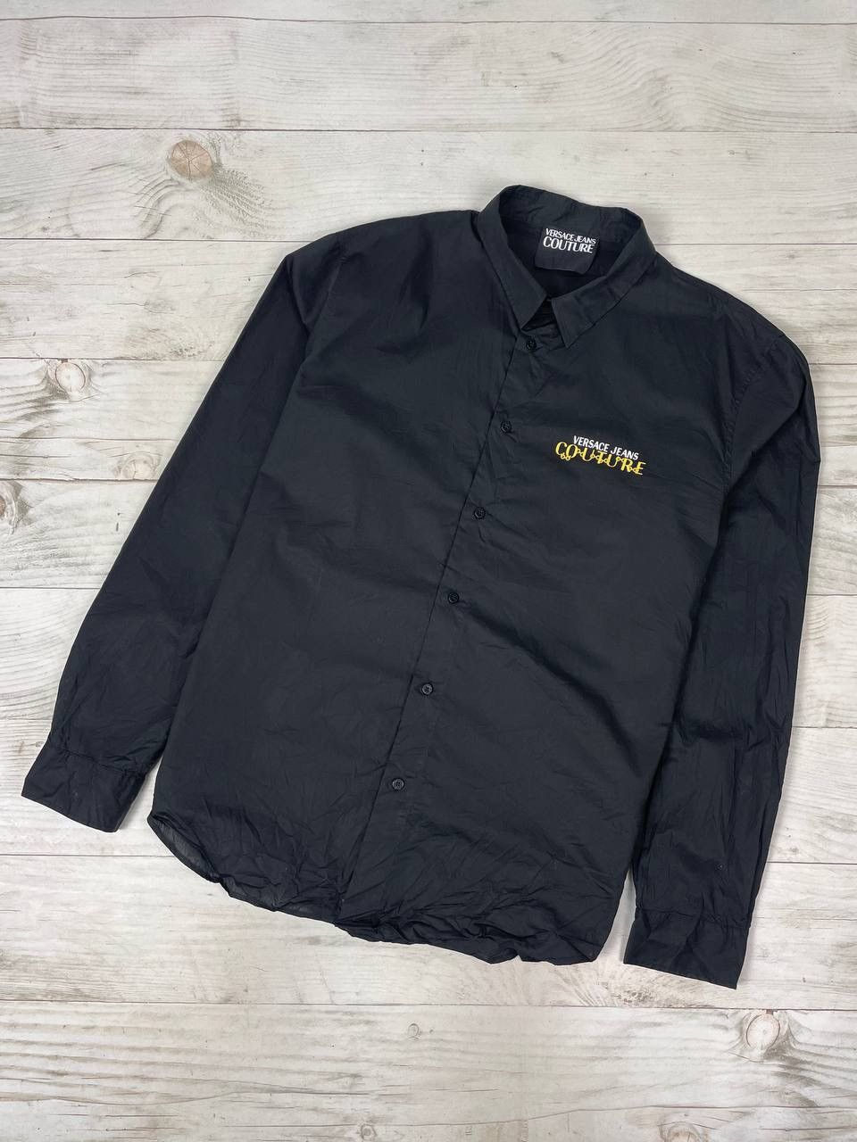 Versace Jeans Couture Shirts Buttons Long Sleeve Luxury