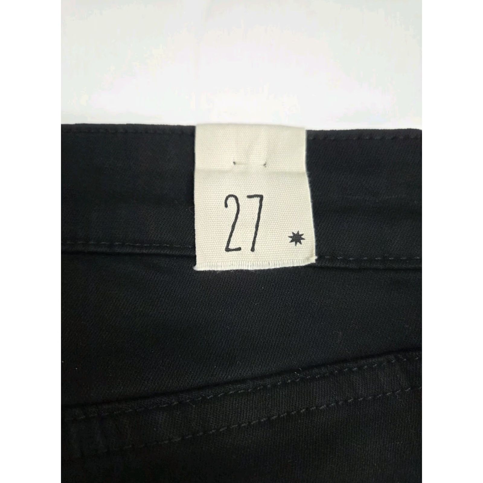 Vintage Cosmic Blue Love Jeans Logan Moto Skinny Womens Black 27 NWT Slim Jeans Mens Womens Size 27" / US 4 / IT 40 - 6 Thumbnail