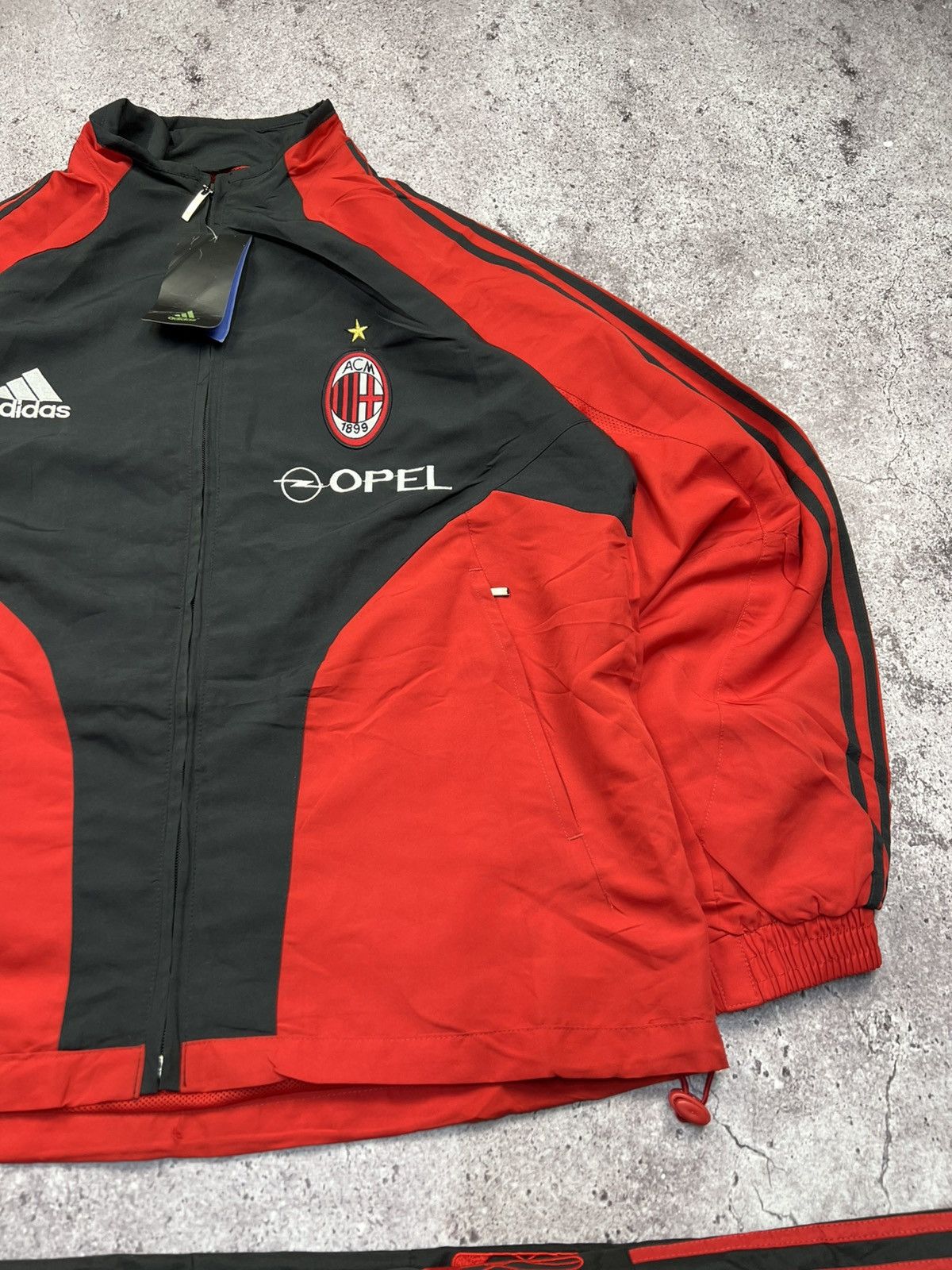 Adidas Adidas 2006 AC Milan Blokecore Tracksuit Jacket Pants Size US M / EU 48-50 / 2 - 8 Thumbnail