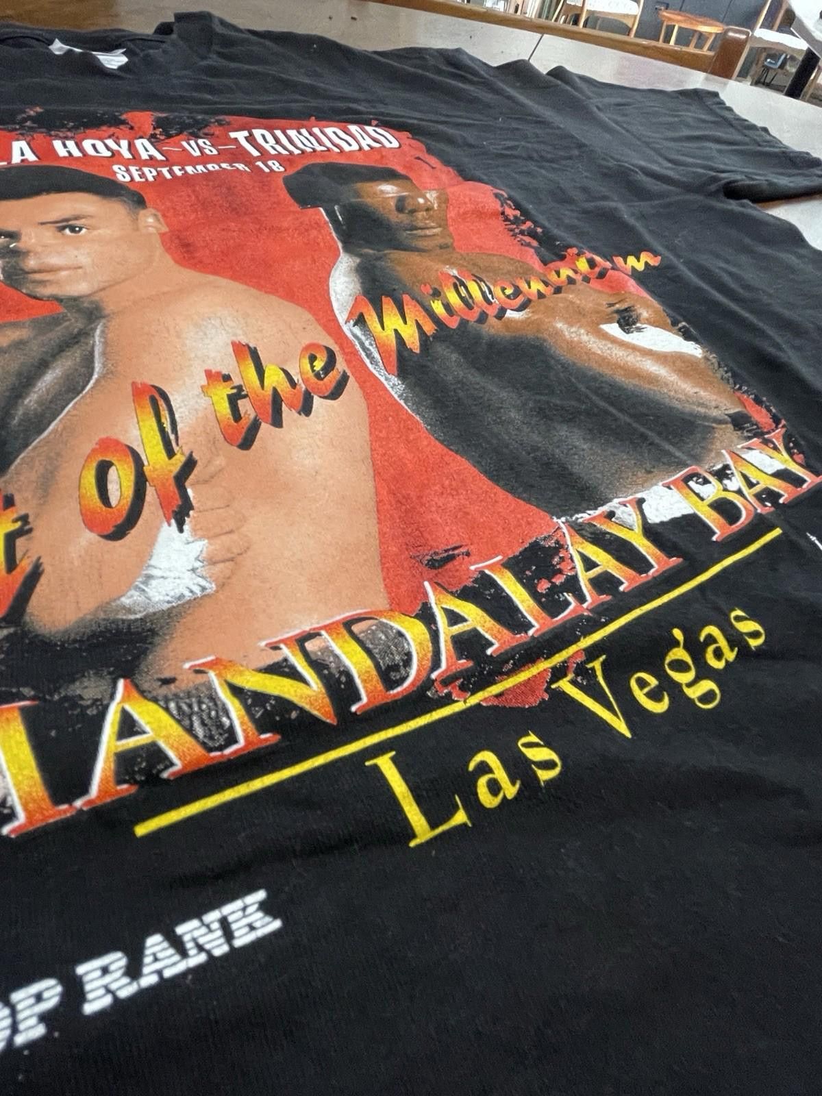 Other Vintage 90s Oscar De La Hoya Trinidad Boxing T-Shirt Sz XXL Size US XXL / EU 58 / 5 - 2 Thumbnail