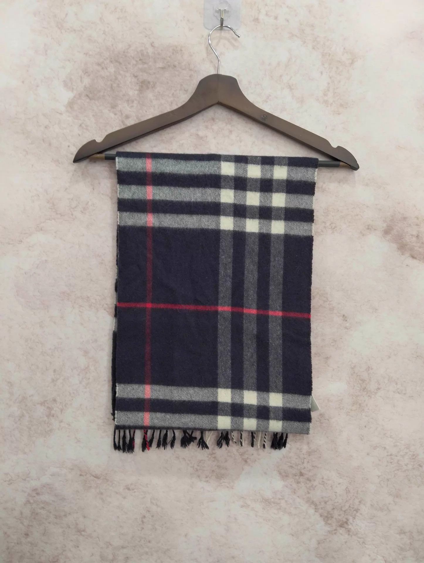 Burberry BURBERRY Classic Check Cashmere Scarf 95 New Size ONE SIZE - 2 Thumbnail
