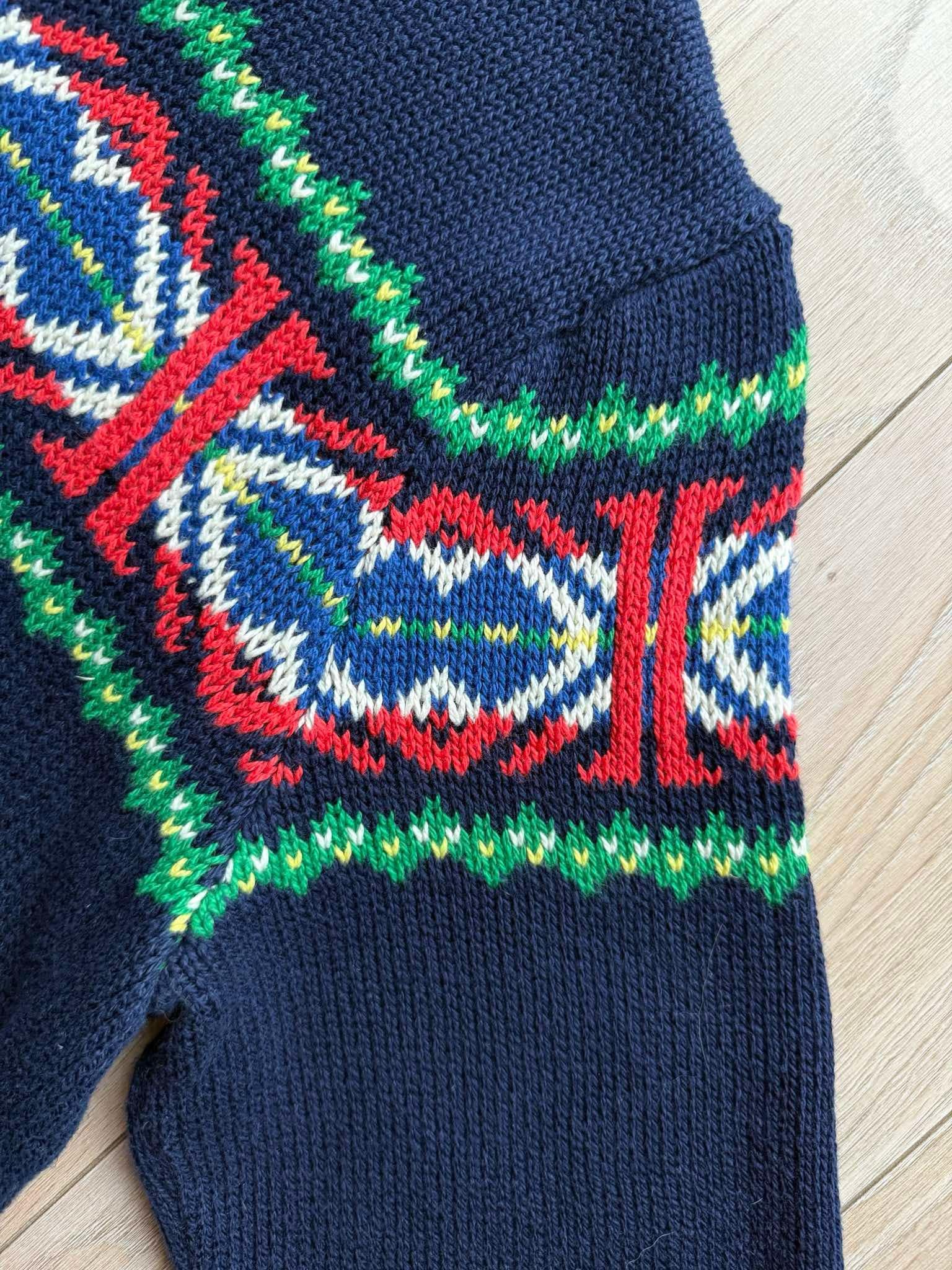 Polo Ralph Lauren × Vintage Vintage Polo Ralph Lauren Aztec Knitted Sweater Pullover Ski Size US XL / EU 56 / 4 - 3 Thumbnail