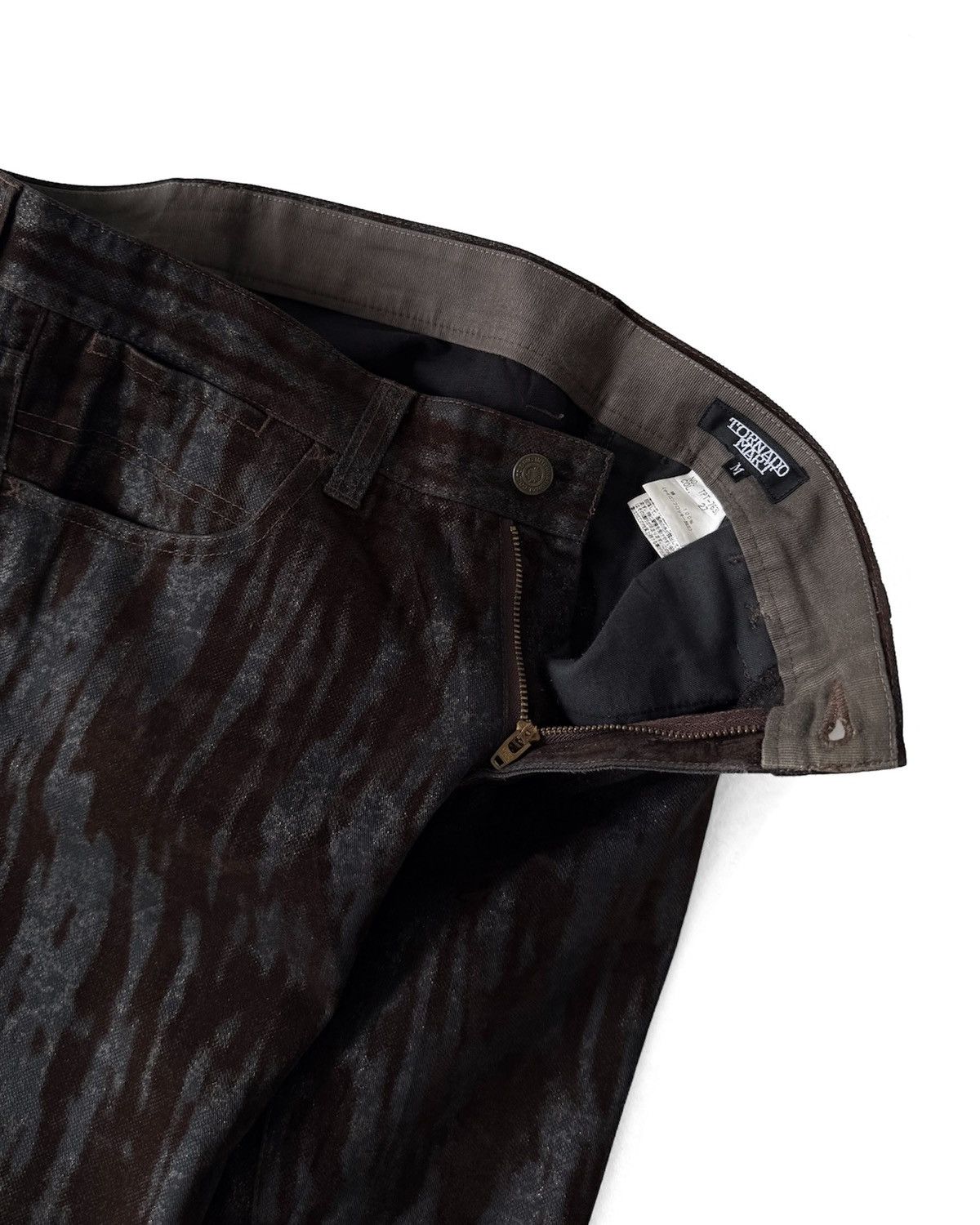 Tornado Mart TORNADO MART VELVET & GLITTER LOW-RISE JEANS Size US 31 - 10 Thumbnail