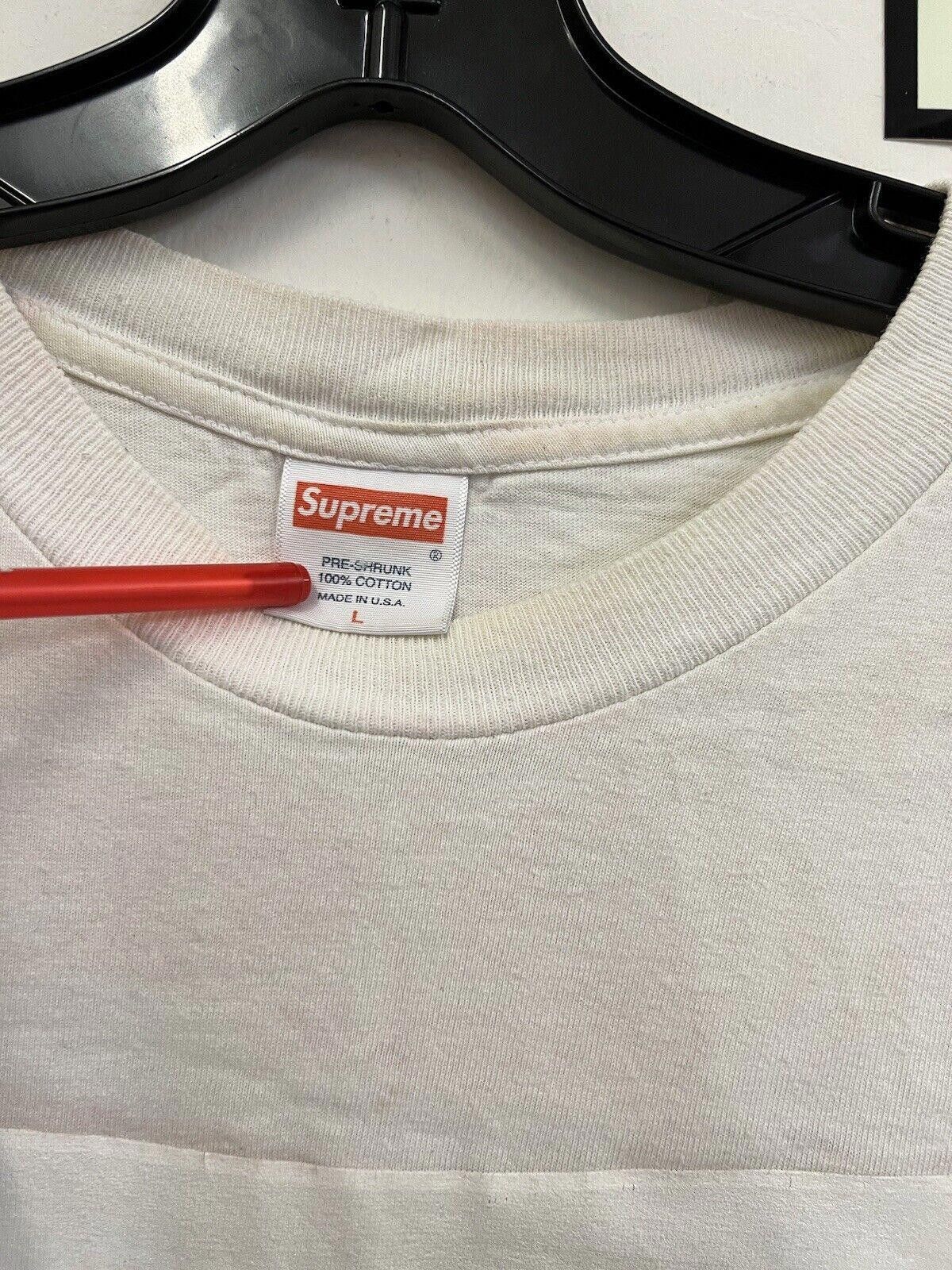 Supreme 2008 Supreme Kermit The Frog White T-Shirt Tee Large L Size US L / EU 52-54 / 3 - 4 Thumbnail