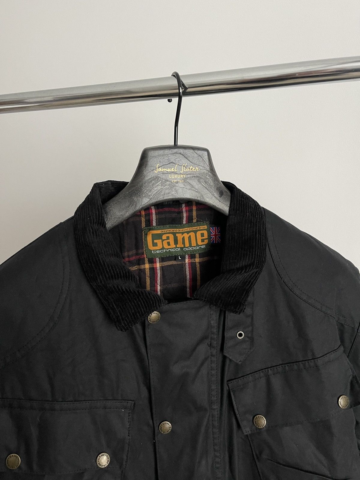 Vintage Vintage waxed jacket Game Technical apparel bomber belt L Size US L / EU 52-54 / 3 - 2 Thumbnail