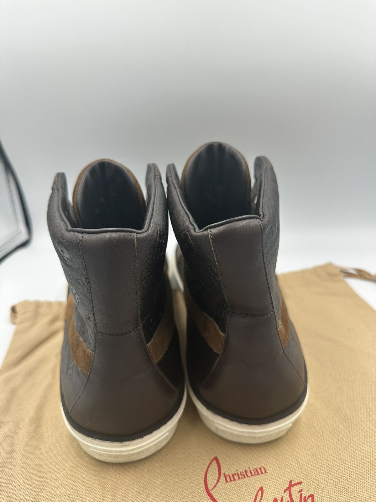 Louis Vuitton Louis Vuitton High Top Sneakers Size US 13 / EU 46 - 6 Thumbnail
