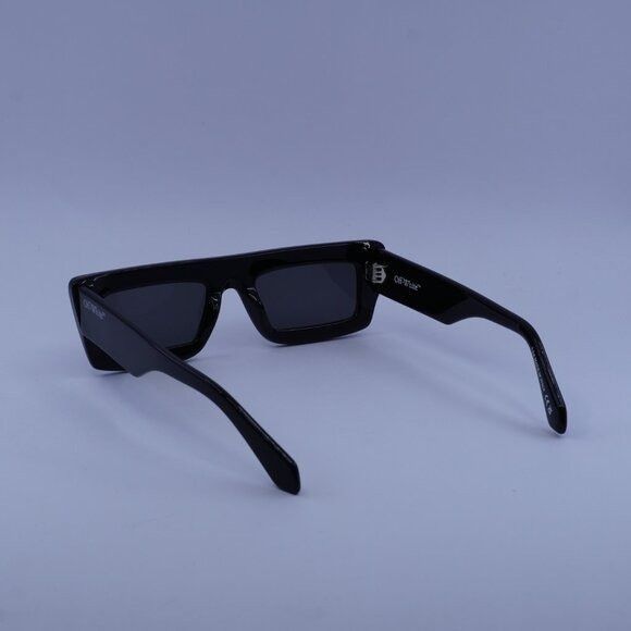Off-White Off-White OERI136 ONTARIO 1007 Sunglasses Black Frame Size ONE SIZE - 10 Thumbnail