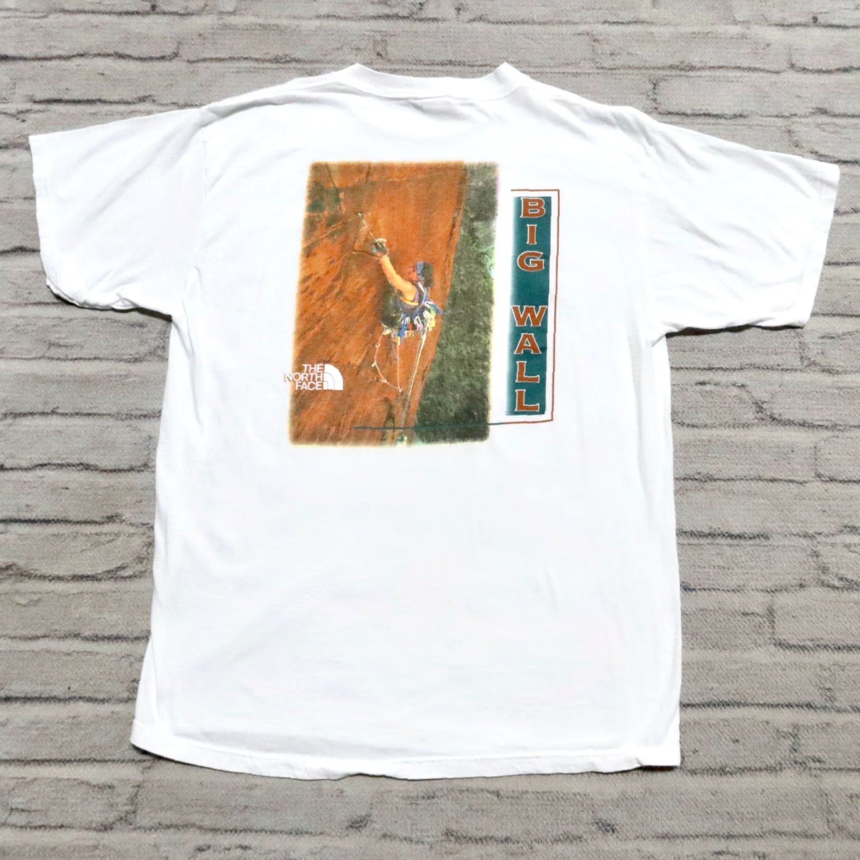 The North Face VINTAGE The North Face Shirt Big Wall 90s Mens XL White 2 Size US XL / EU 56 / 4 - 2 Thumbnail