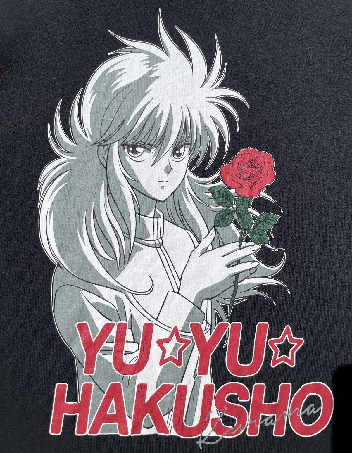 Anime RARE🔥 Yuyu Hakusho Size US M / EU 48-50 / 2 - 2 Thumbnail