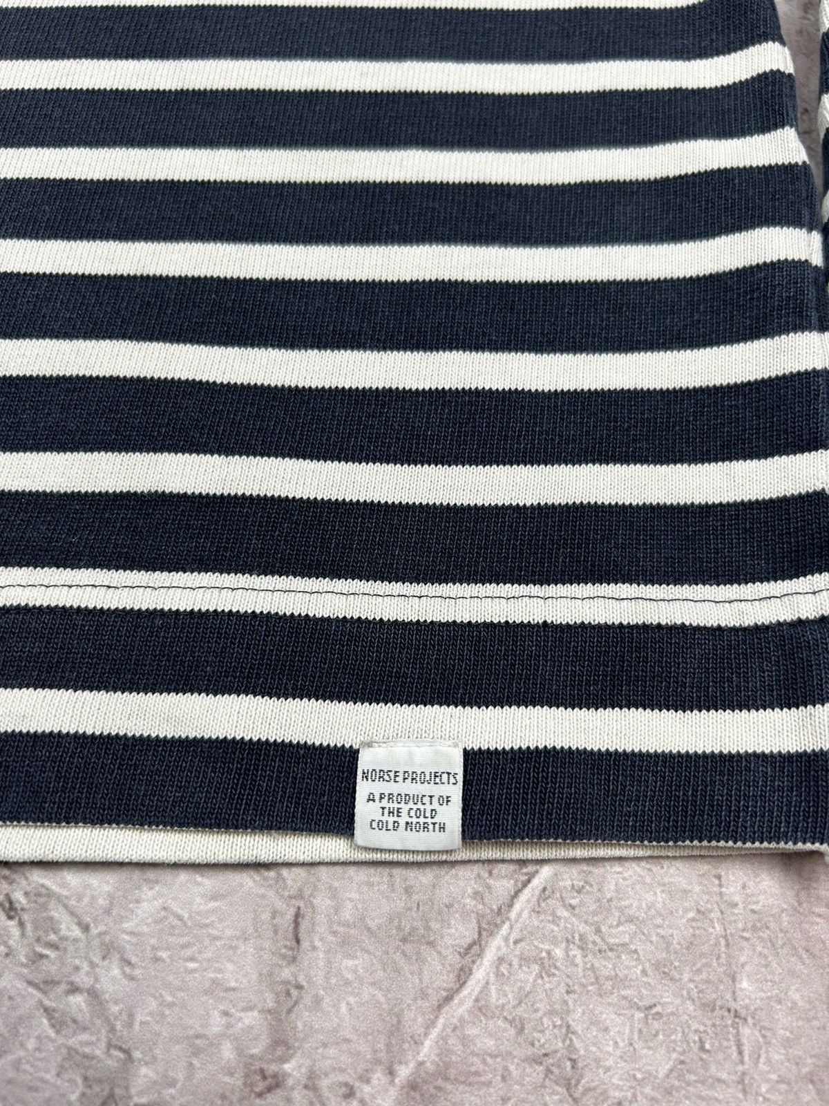 Norse Projects Norse Project Casual Basic Longsleeve Striped Streetwear Y2k Size US L / EU 52-54 / 3 - 5 Thumbnail