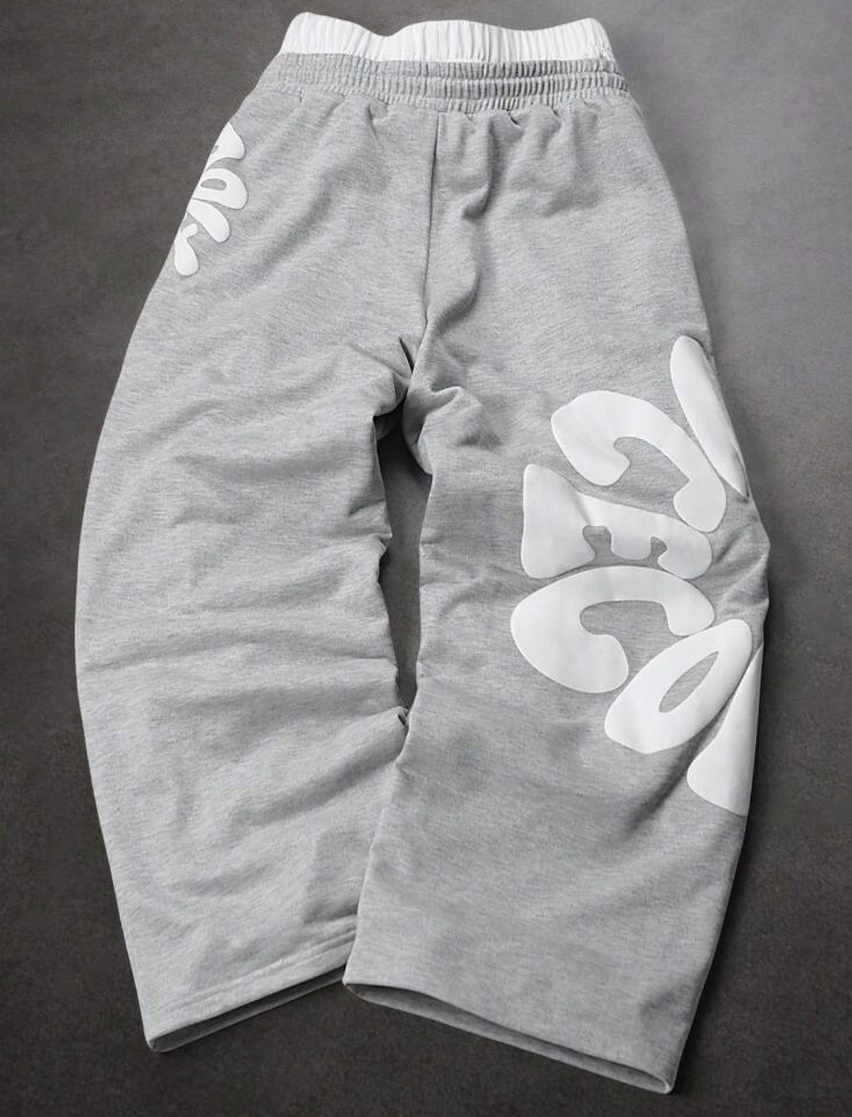 Japanese Brand Letter Print Sweatpants Size US 29 - 2 Thumbnail