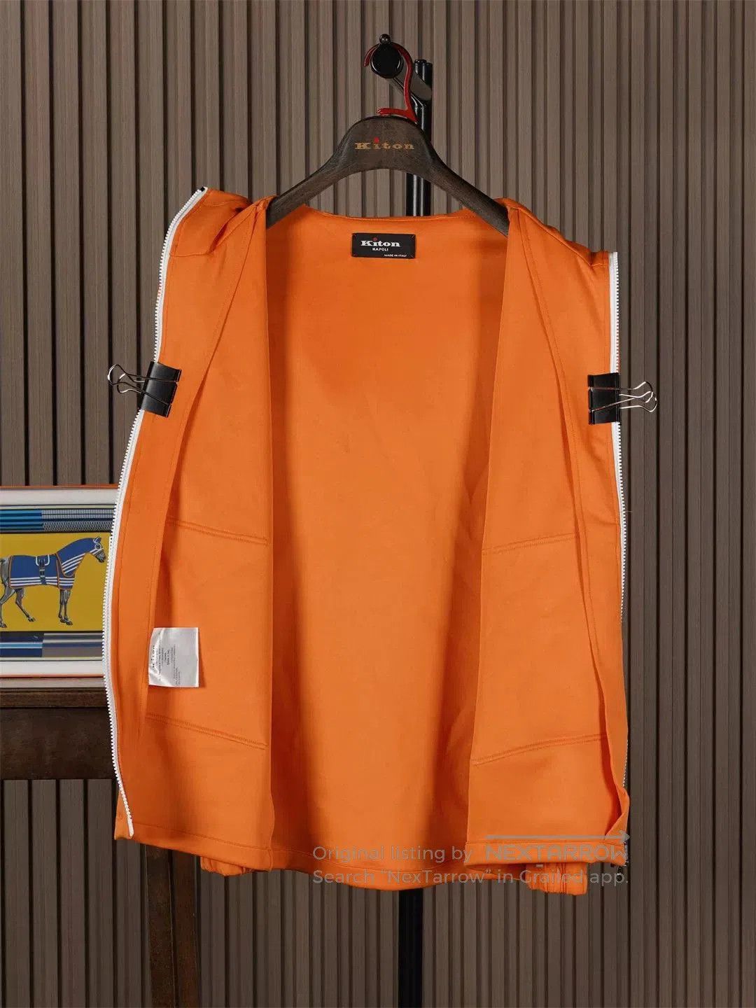 Kiton Kiton Hooded Sports Jacket on Sale. Size US L / EU 52-54 / 3 - 3 Thumbnail
