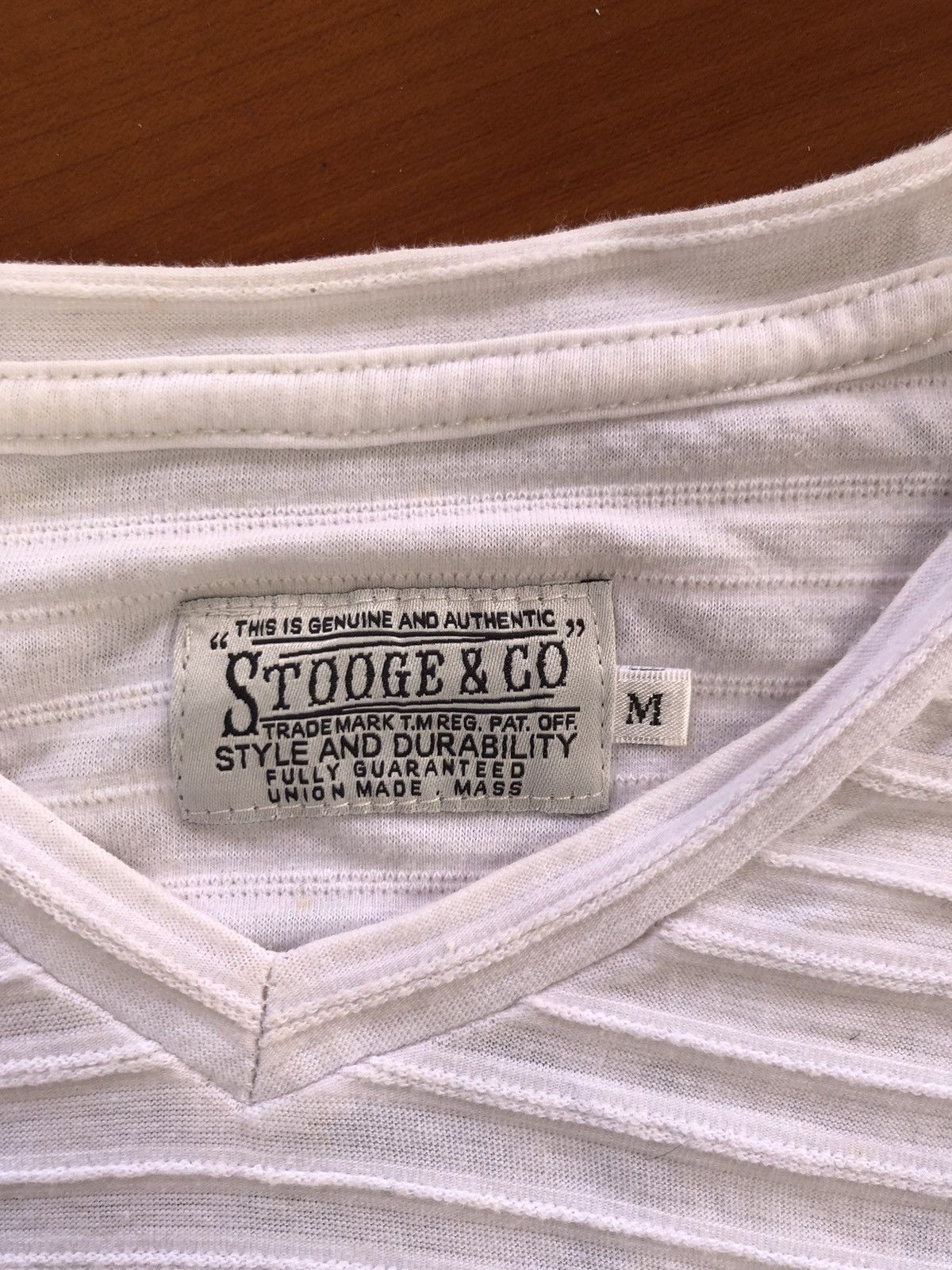 Japanese Brand Stooge & Co Union Made Shirt Size US M / EU 48-50 / 2 - 15 Thumbnail
