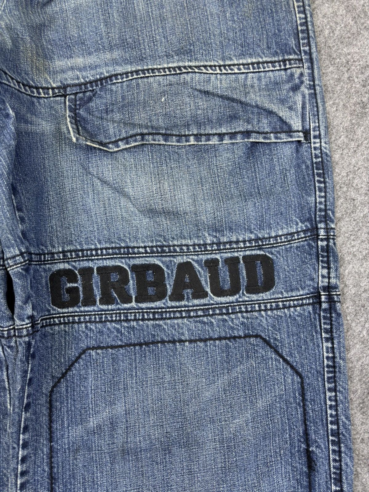 Marithe + Francois Girbaud 💥Super Baggy💥MFG Multipocket Double Knee Style Denim F888 Size US 36 / EU 52 - 6 Thumbnail