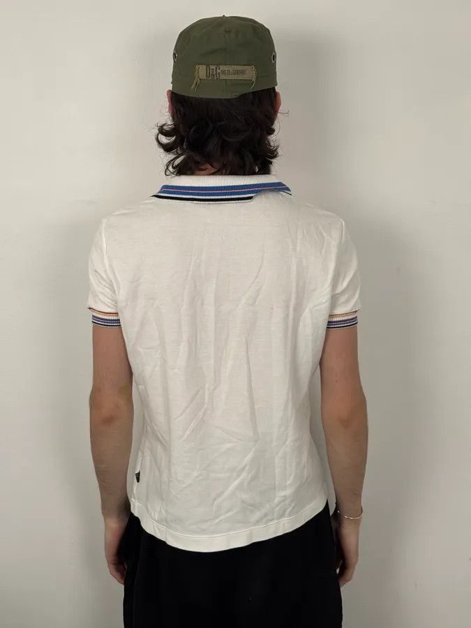 Just Cavalli SS2012 Cavalli White Trompe L’Œeil Necklaces Polo Size US S / EU 44-46 / 1 - 3 Thumbnail