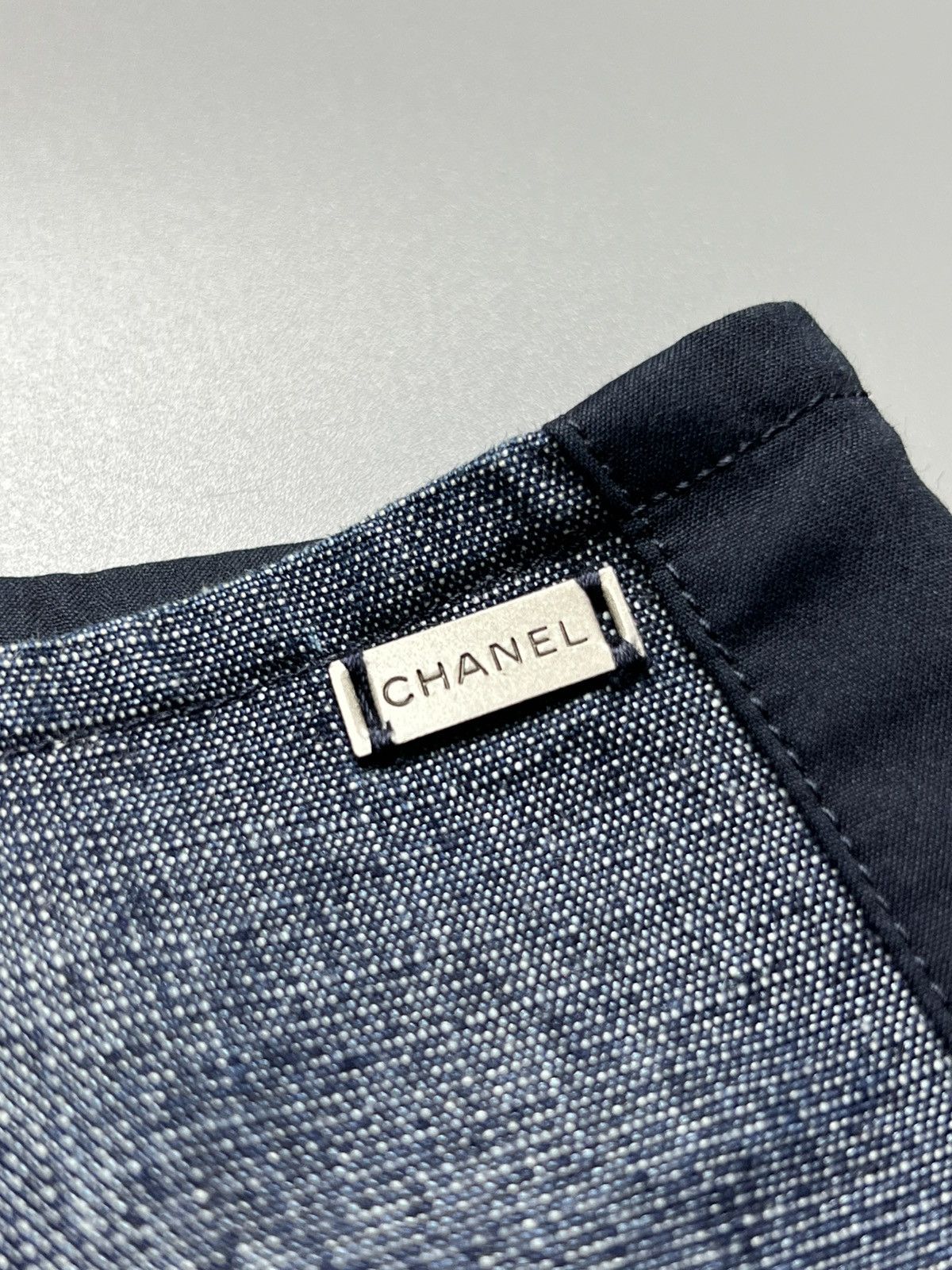 Karl Lagerfeld Chanel - Spring 2002 Denim Lightweight - Pants/Trouser Size 24" / US 00 / IT 34 - 7 Thumbnail