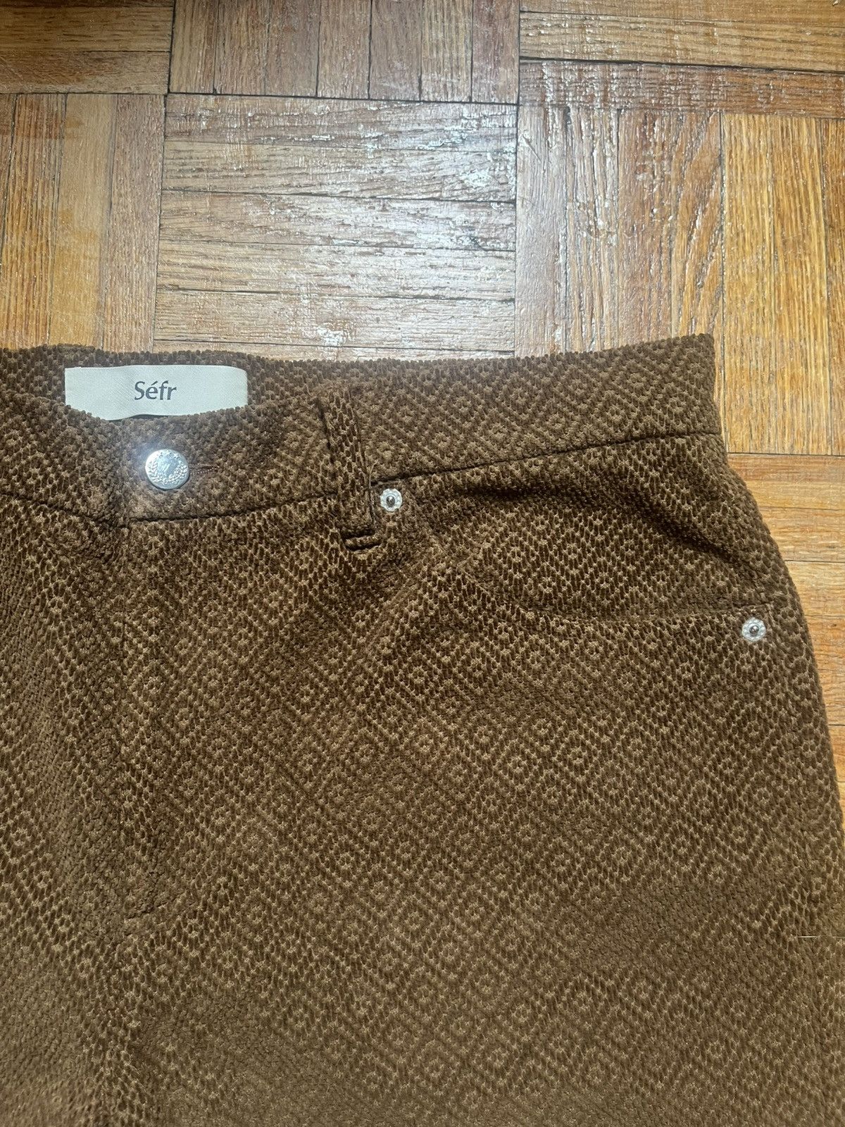 Sefr Birdseye Corduroy Pant Size US 36 / EU 52 - 2 Thumbnail