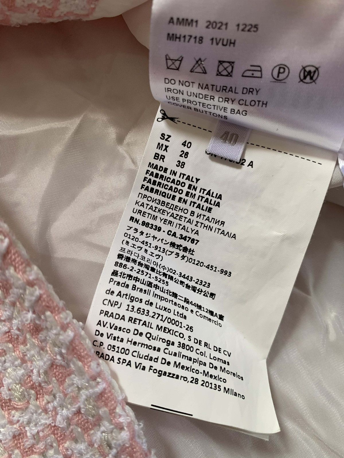 Miu Miu Miu Miu Tweed Jacket Size S / US 4 / IT 40 - 4 Thumbnail