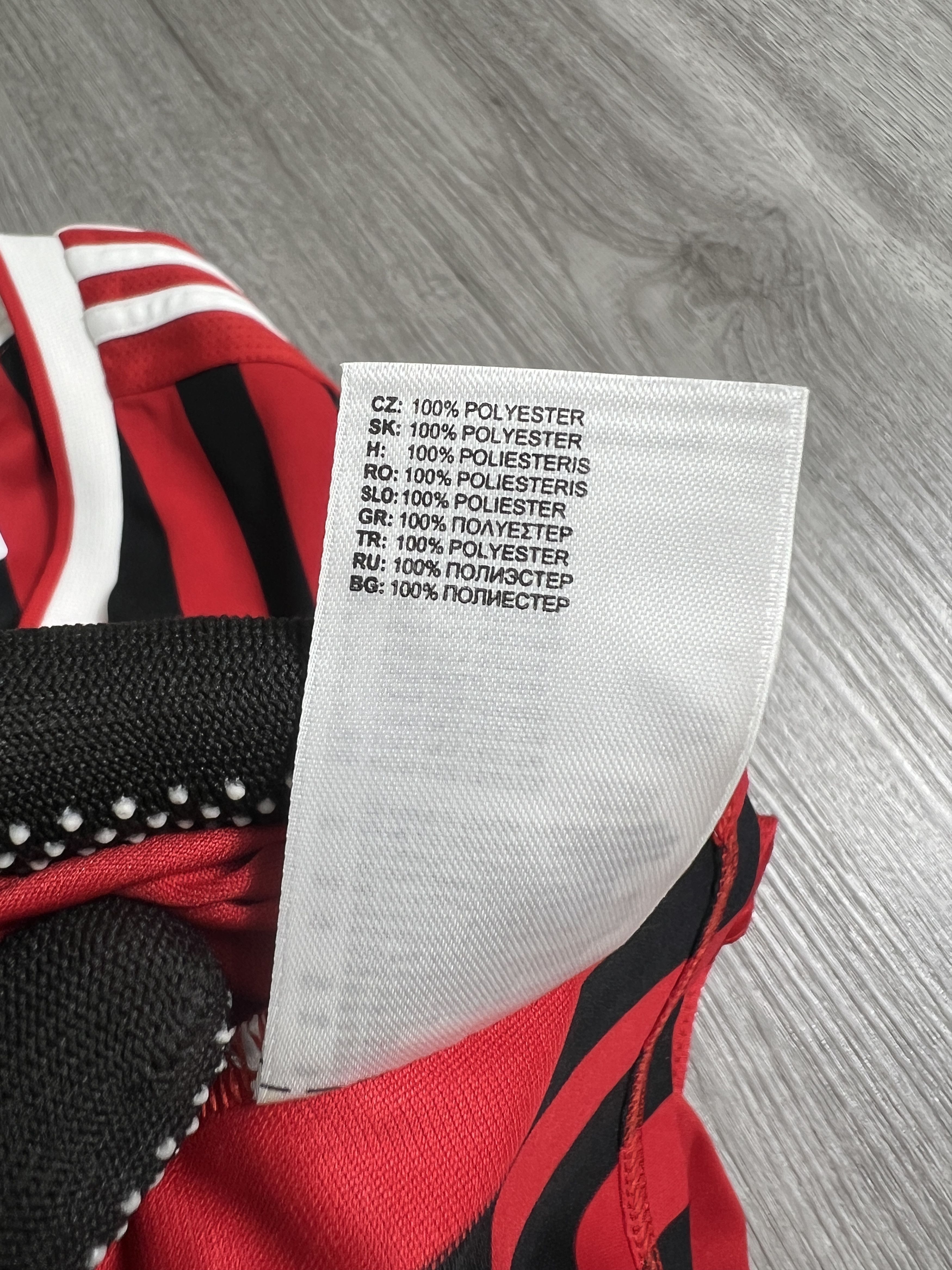 Adidas A.C. Milan 2011-2012 Women's Home Jersey (M) GTME403 Size M / US 6-8 / IT 42-44 - 7 Thumbnail