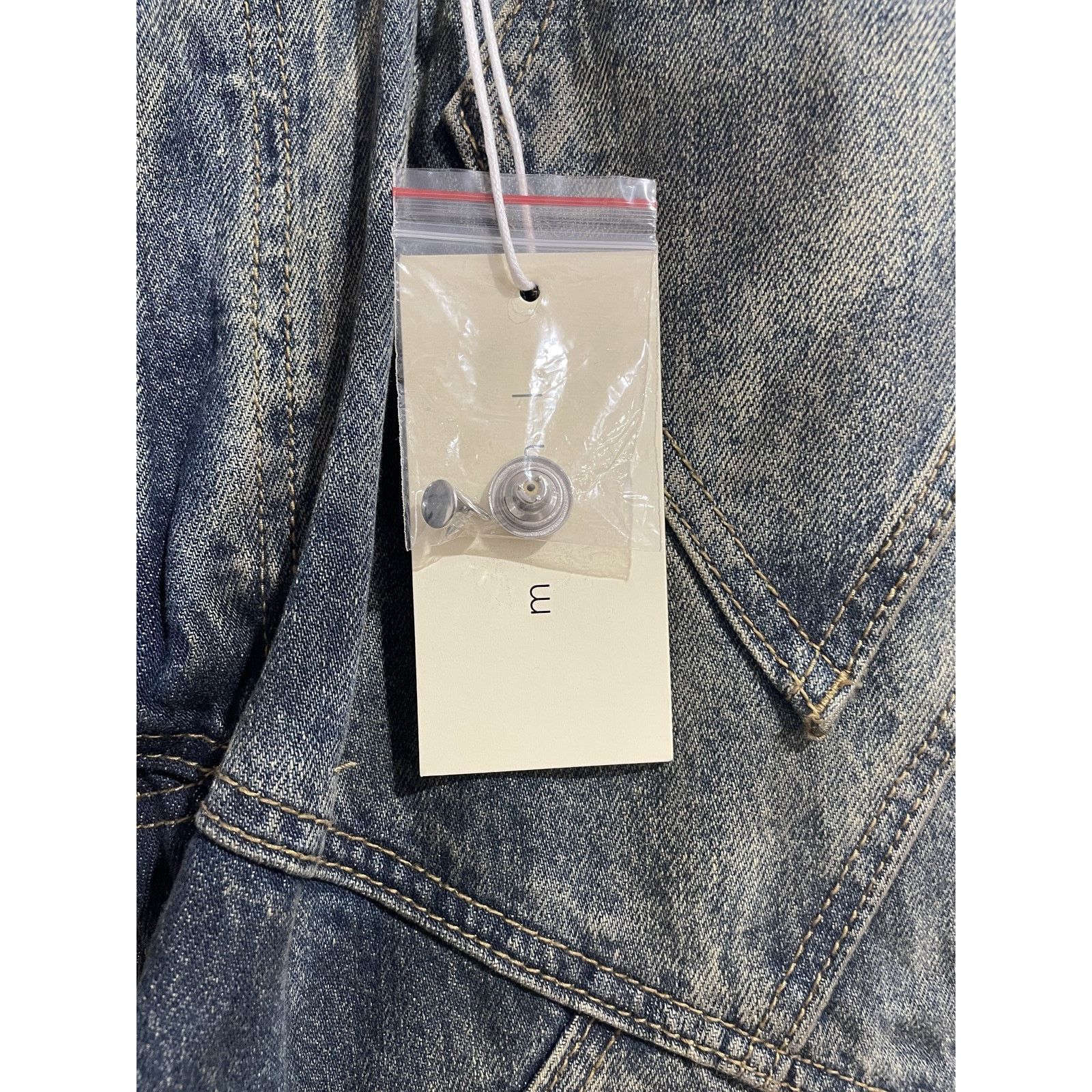 MNML MNML ULTRA BAGGY UPCYLCED DENIM SIZE 36 NEW Size US 36 / EU 52 - 7 Thumbnail