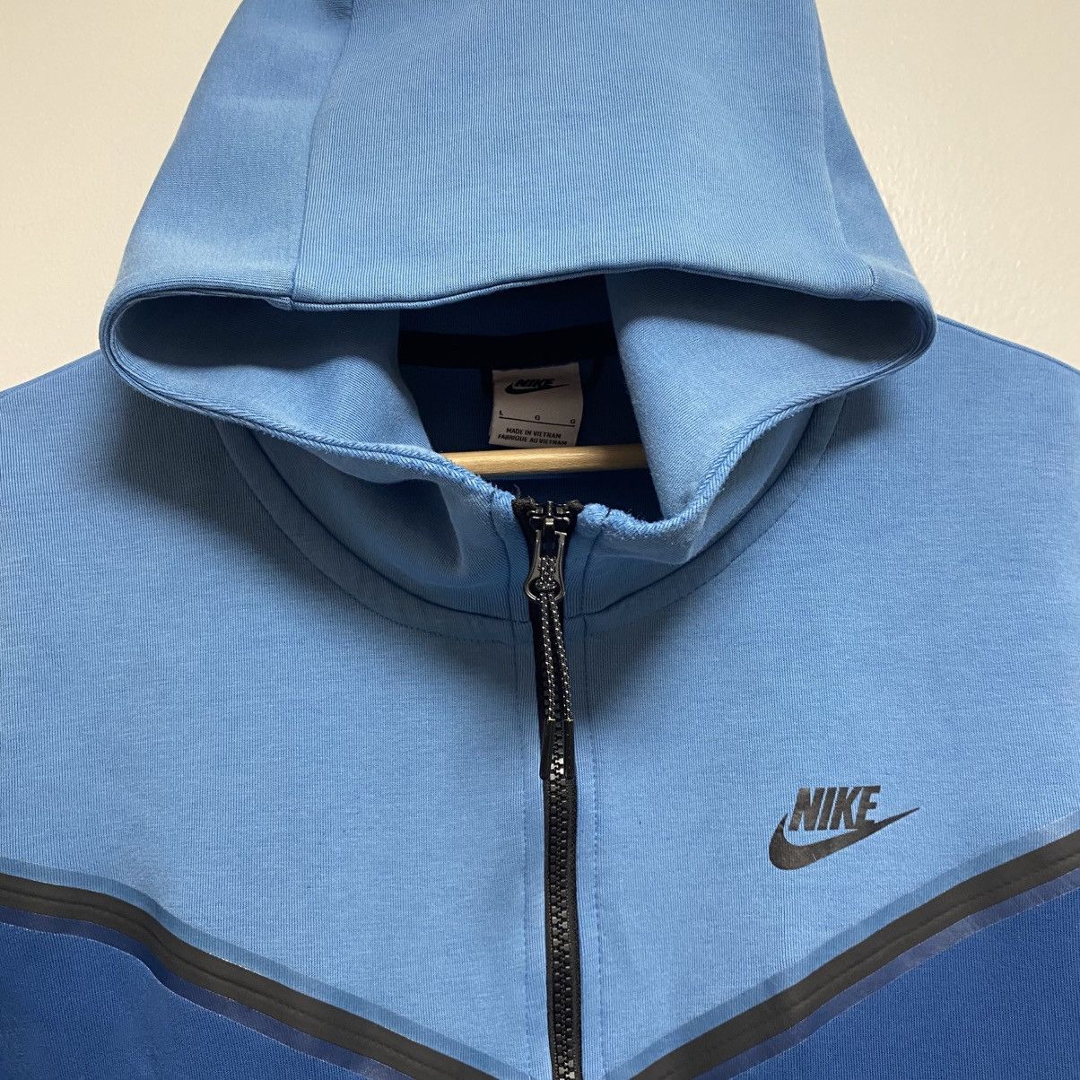 Nike Nike Tech Fleece Hoodie Two Tone Blue Large Size US L / EU 52-54 / 3 - 3 Thumbnail