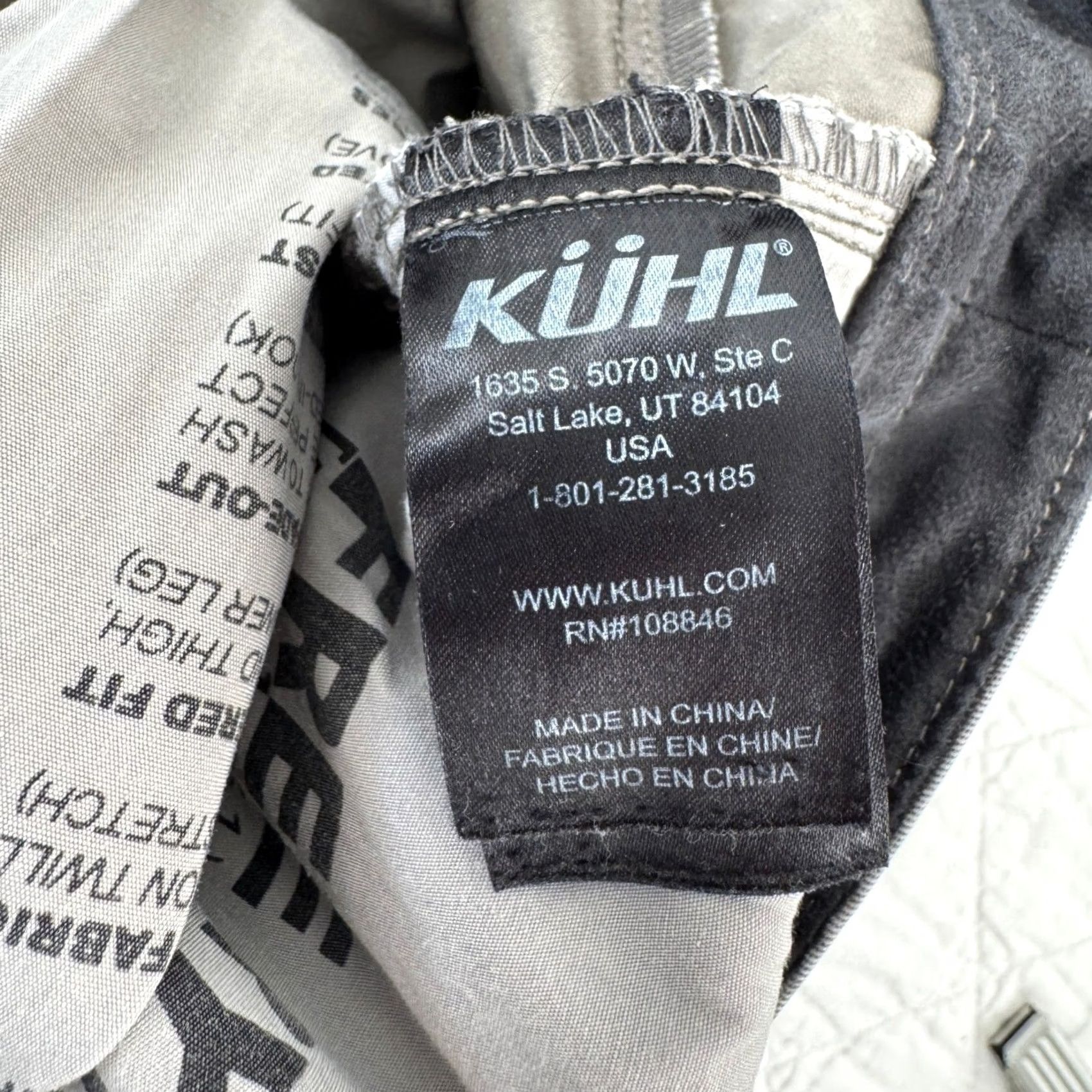 Vintage Kuhl Mens Relaxed Fit Pants 32x32 Khaki Brown Free Rydr Size US 32 / EU 48 - 5 Thumbnail