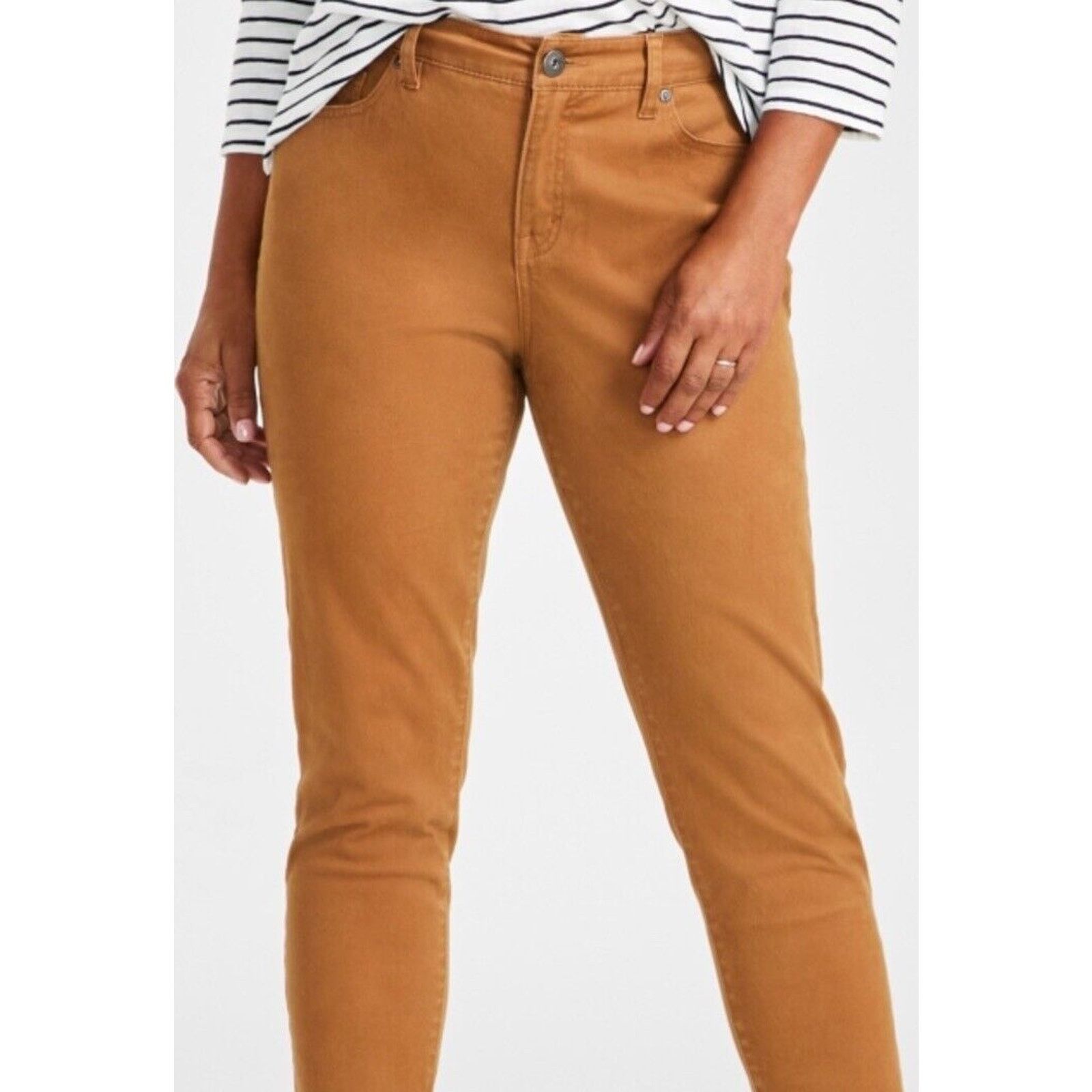 Other Style Co Skinny Mid Rise Tummy Control Jeans Size 10, Size 32" / US 10 / IT 46 - 11 Thumbnail
