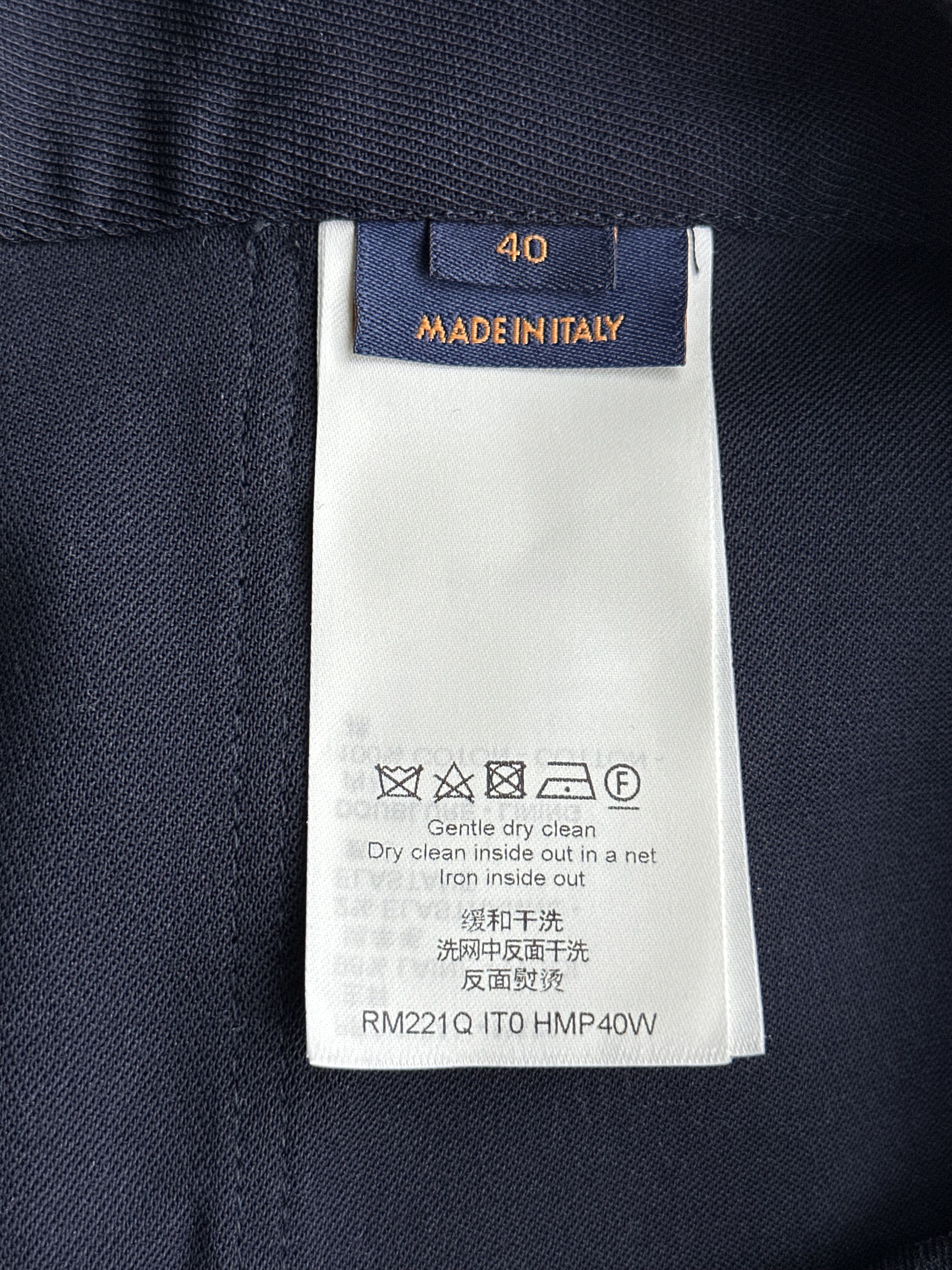 Louis Vuitton Louis Vuitton Navy Cargo Pants Size US 32 / EU 48 - 4 Thumbnail