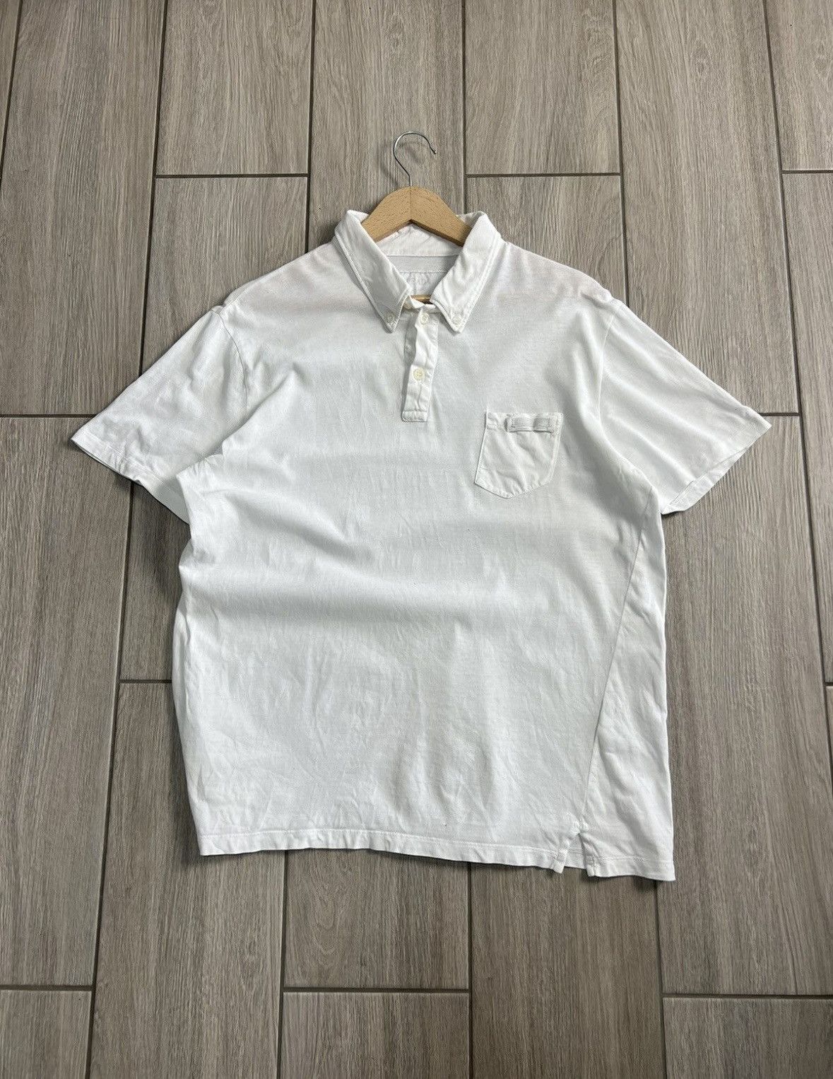 Prada 😍Prada T-shirt Basic White New Collection Mini Logo Size US L / EU 52-54 / 3 - 19 Thumbnail