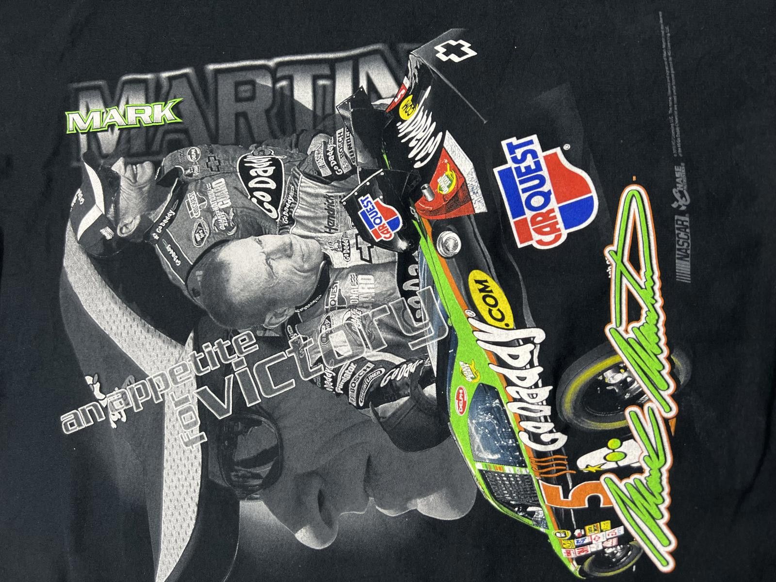 Other Men's Mark Martin NASCAR Graphic T-Shirt Size US XL / EU 56 / 4 - 10 Thumbnail