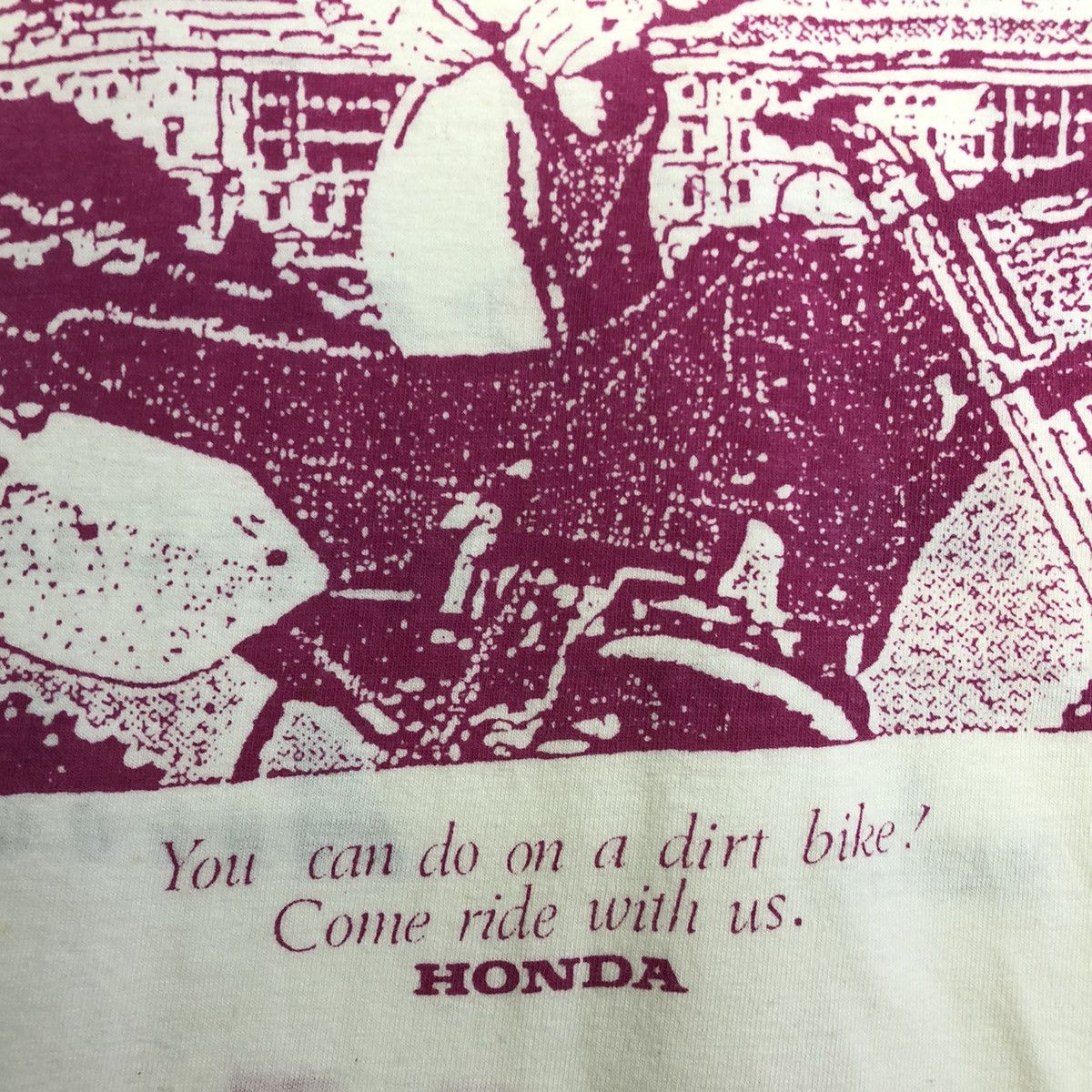 Honda × Vintage Vintage Honda Dirt Bike HART Enduro In Bihoku Tshirt Size US L / EU 52-54 / 3 - 5 Thumbnail