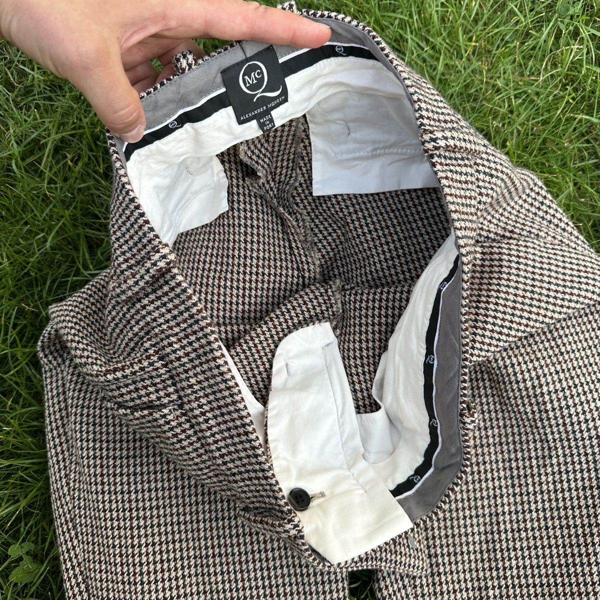 Alexander McQueen SAMPLE Alexander McQueen 2012 Wool Pants Rare Trouser Size 27" / US 4 / IT 40 - 9 Thumbnail
