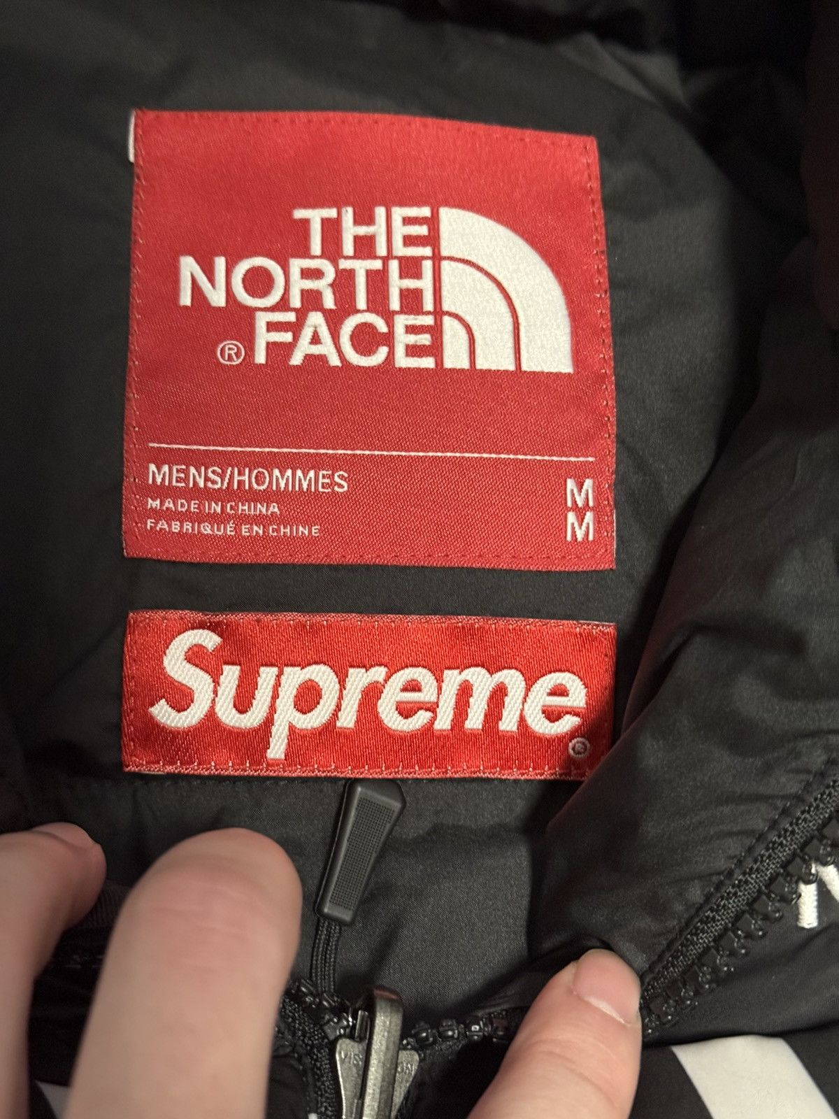 Supreme × The North Face Supreme tnf north face black bamn by any means nuptse jacket Size US M / EU 48-50 / 2 - 4 Thumbnail