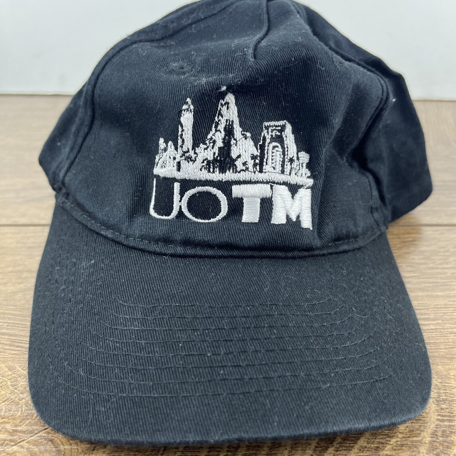 Other OUTM Hat OUTM Black Hat Adjustable Adult Size Hat Black Cap Size ONE SIZE - 5 Thumbnail