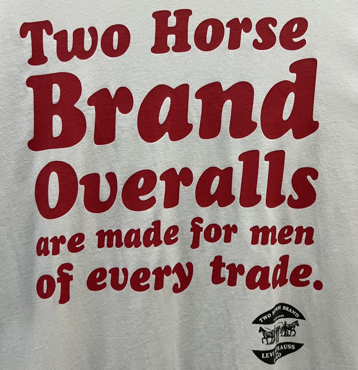 Levi's × Vintage VINTAGE LEVI’S RED TAB TWO HORSE BRAND OVERALLS SHIRT Size US L / EU 52-54 / 3 - 3 Thumbnail