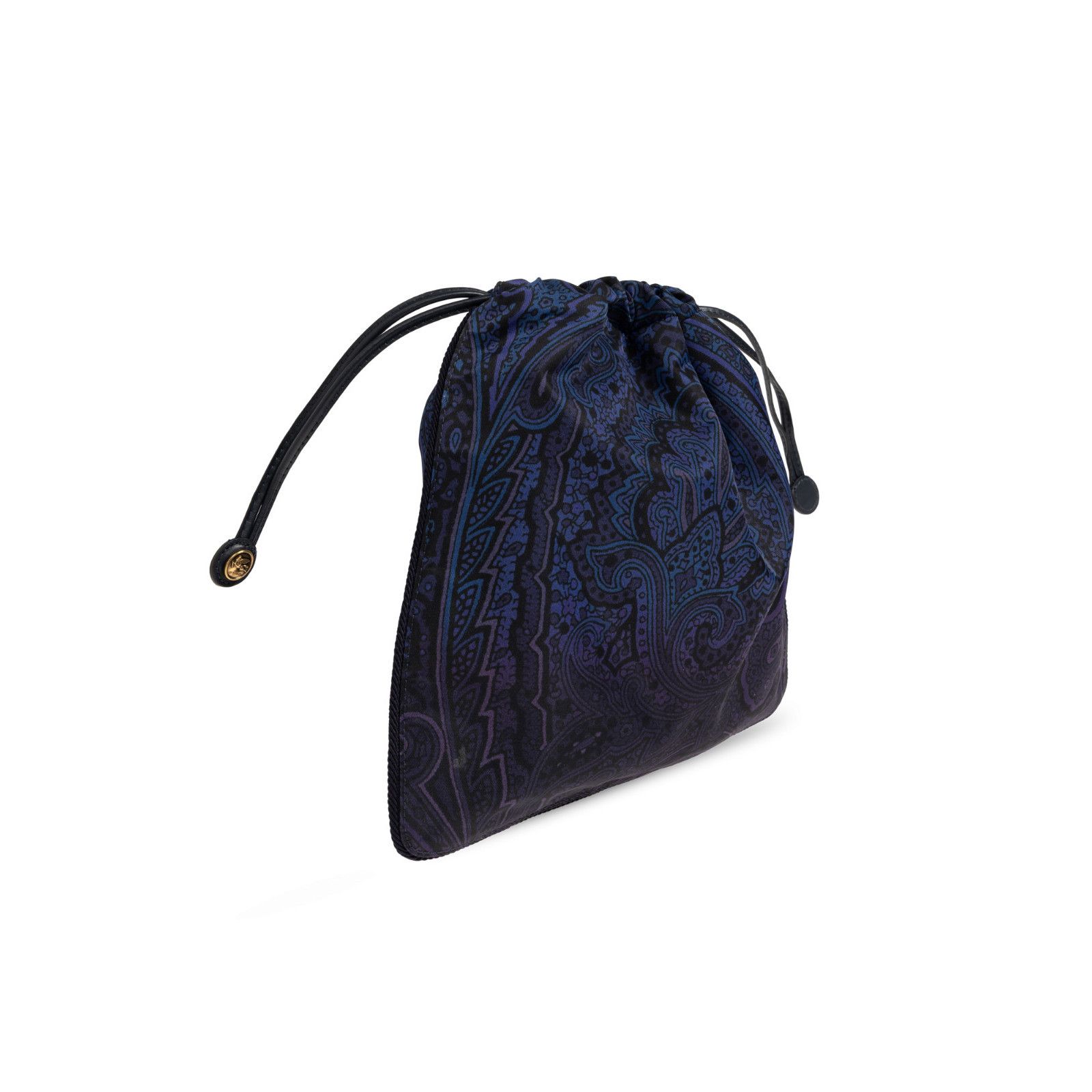 Etro ETRO Paisley Navy Pouch Bag New & Authentic Size ONE SIZE - 3 Thumbnail