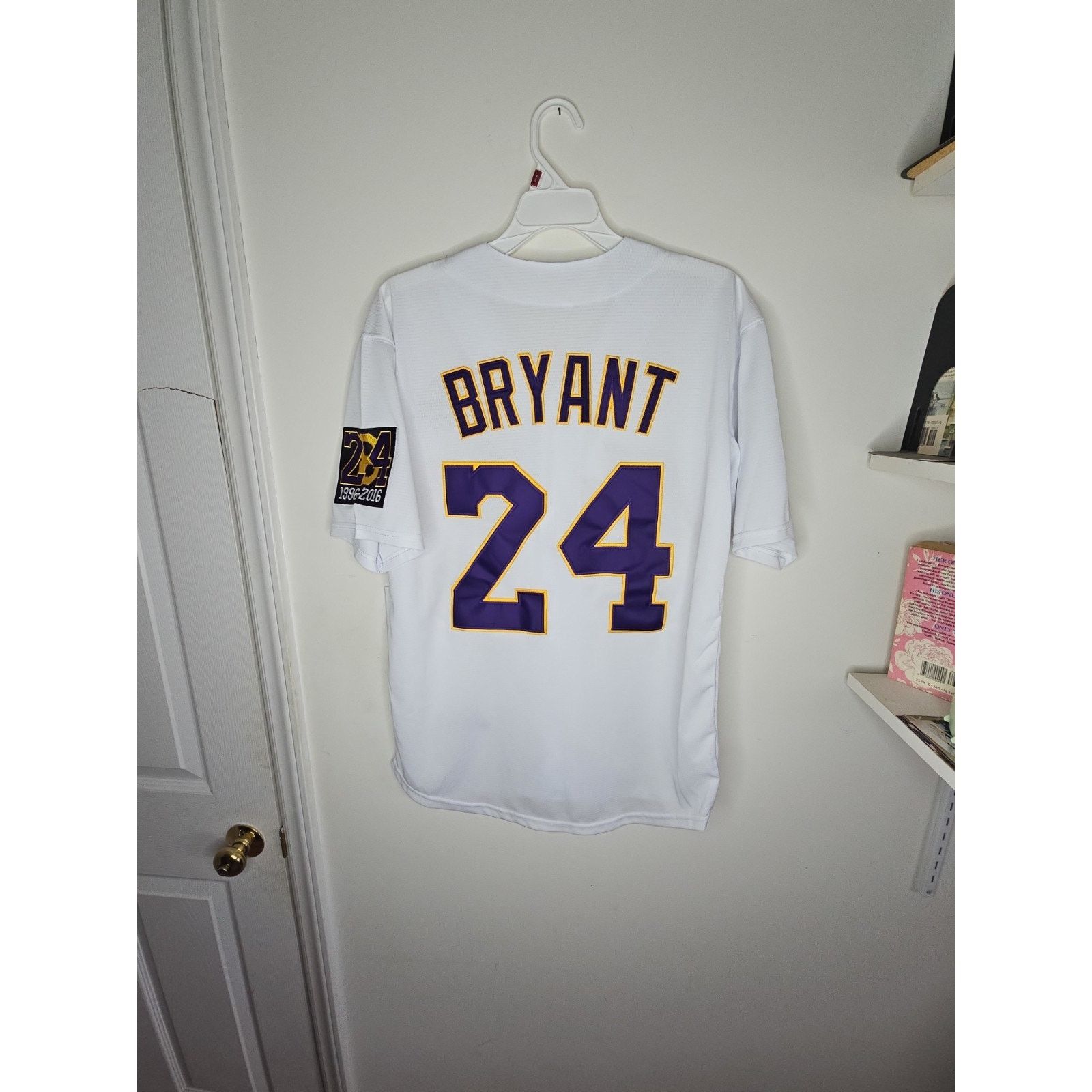 NBA KOBE BRYANT Custom Baseball MAMBA Forever Jersey Size Small Size US S / EU 44-46 / 1 - 7 Thumbnail