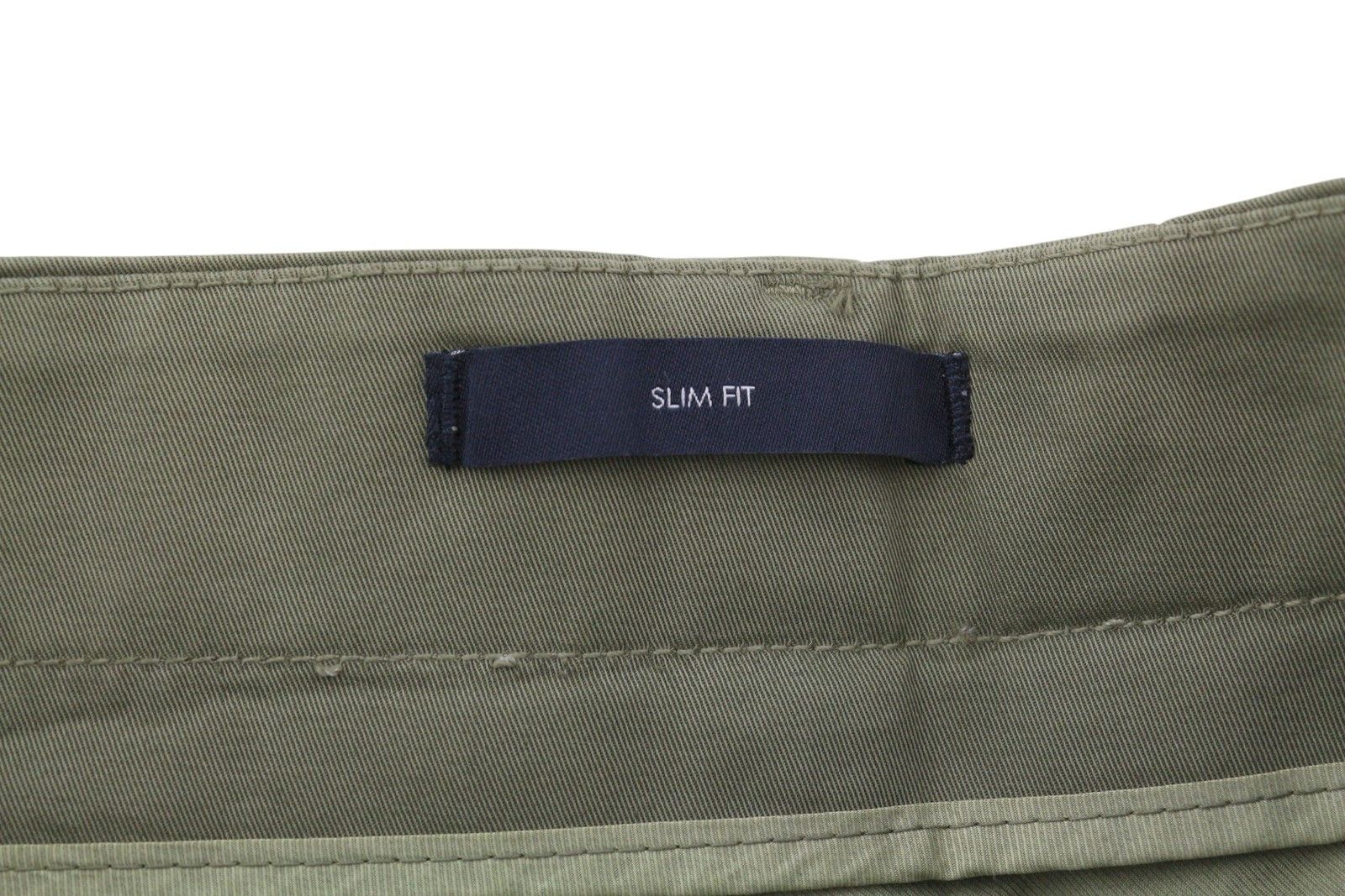 Tommy Hilfiger ARMY STRETCH TWILL W32 Khaki Pleated Trousers 84977 Size US 32 / EU 48 - 11 Thumbnail